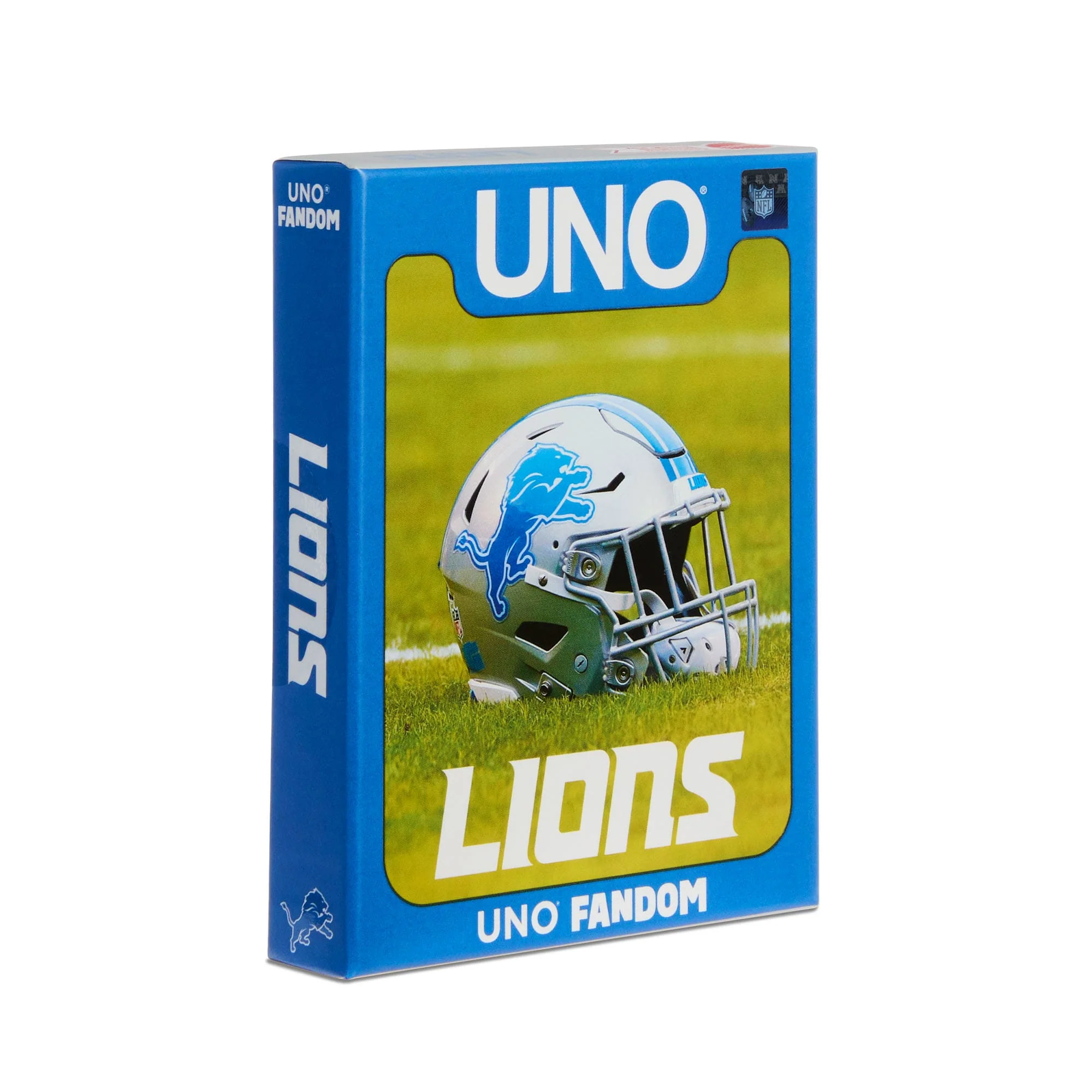 Mattel Creations UNO Fandom NFL Detroit Lions Game Deck