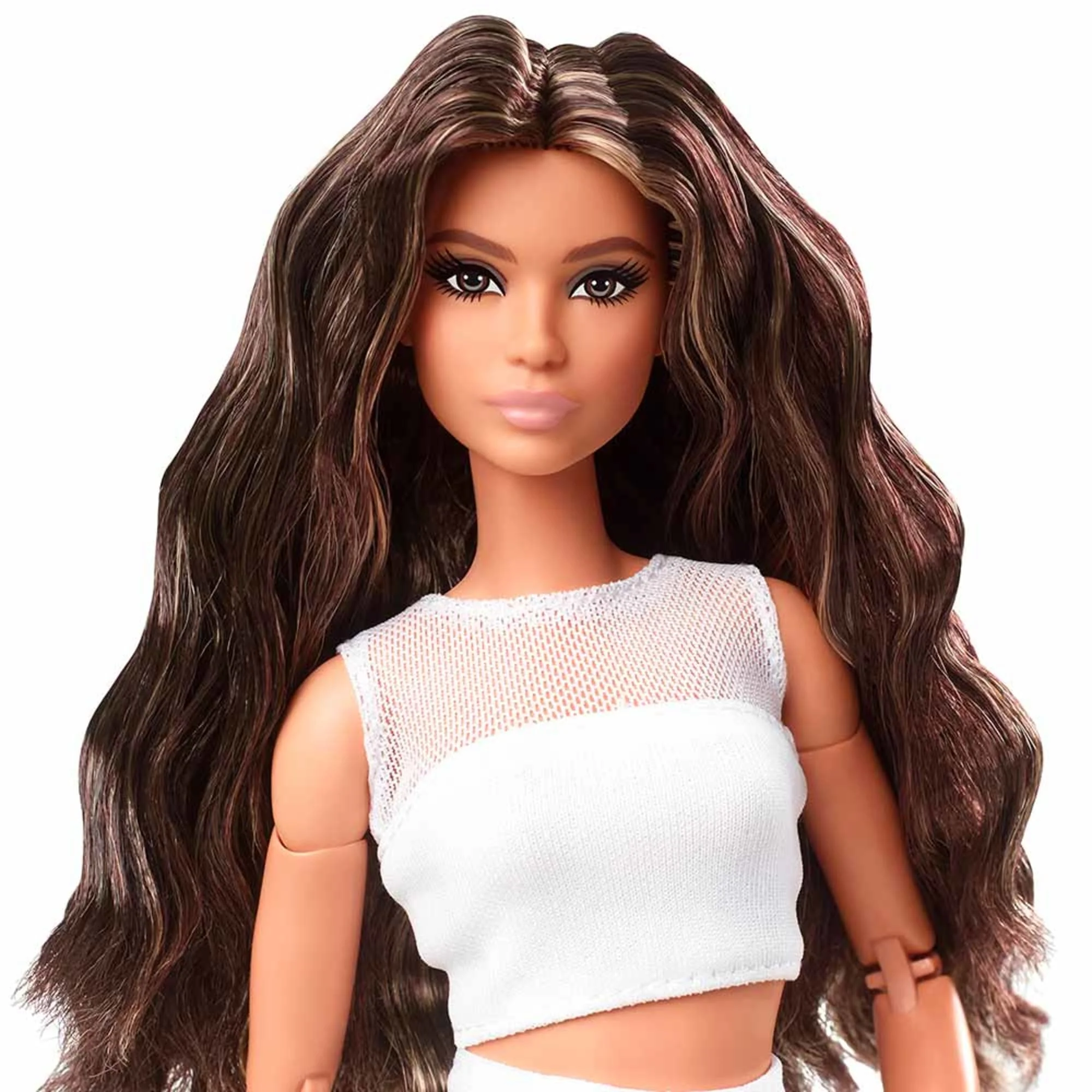 Mattel Creations Barbie Looks Doll (Original, Brunette Wavy Hair)