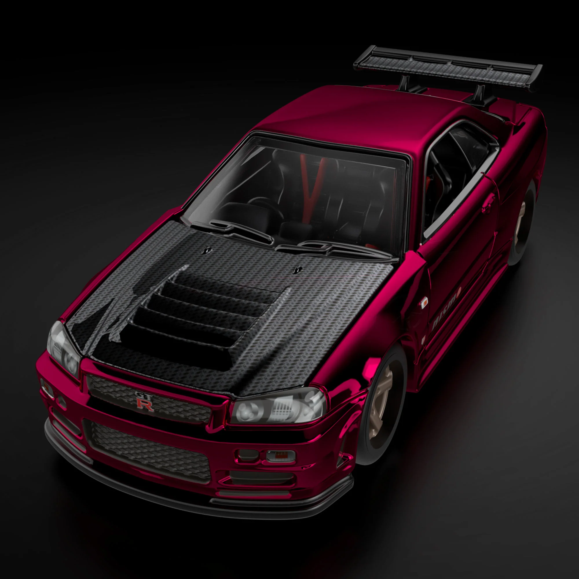 Mattel Creations RLC Exclusive sELECTIONs Nissan Skyline GT-R (BNR34)