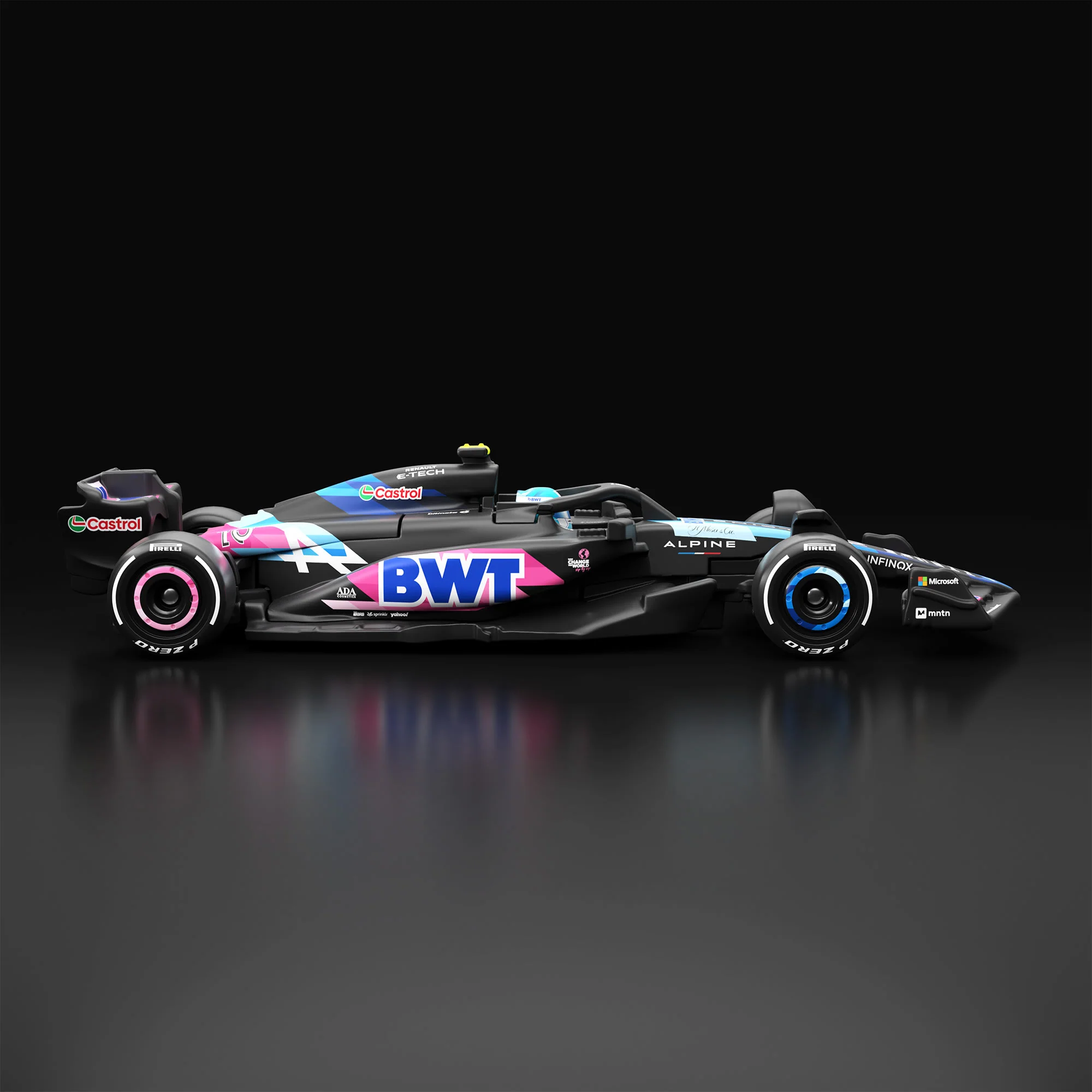 Mattel Creations Hot Wheels F1 Series: BWT Alpine F1 Team A524 Car #10