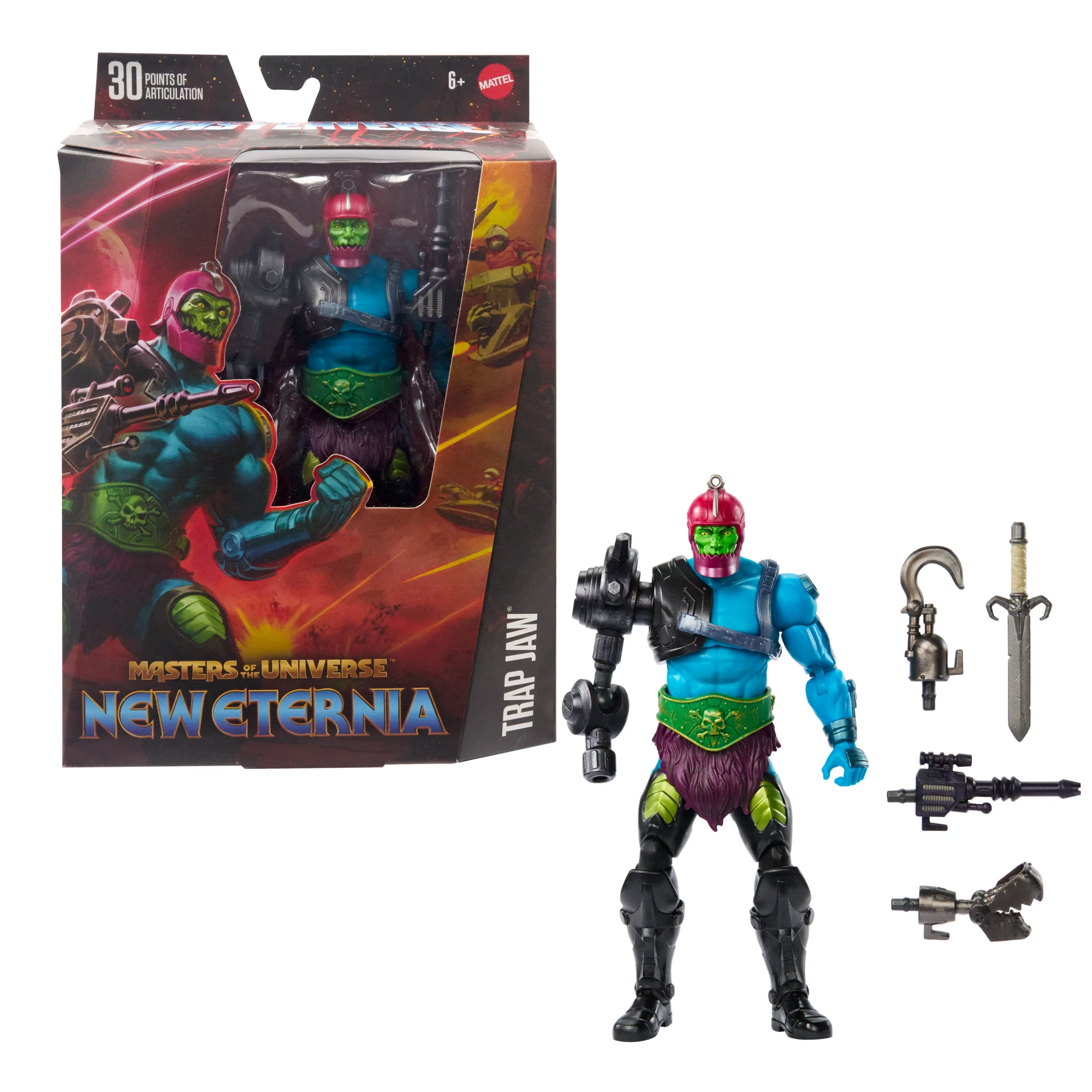 Mattel Creations Masters of the Universe Trap Jaw Action Figure