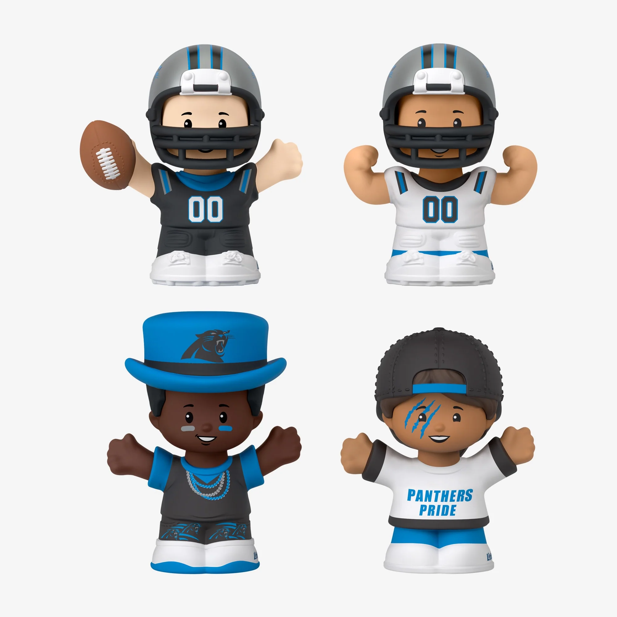 Mattel Creations Little People Collector x NFL Carolina Panthers Set