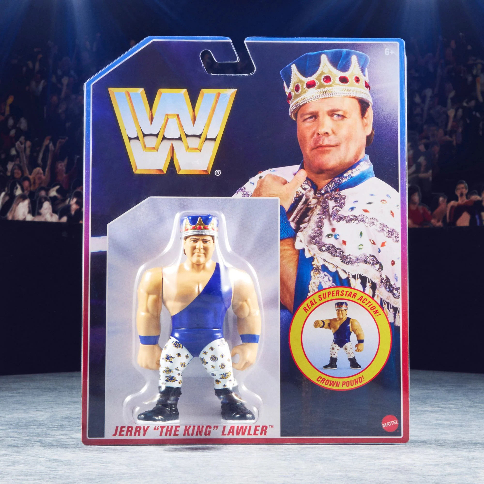 Mattel Creations WWE Retro Action Figures 4-Pack Bundle