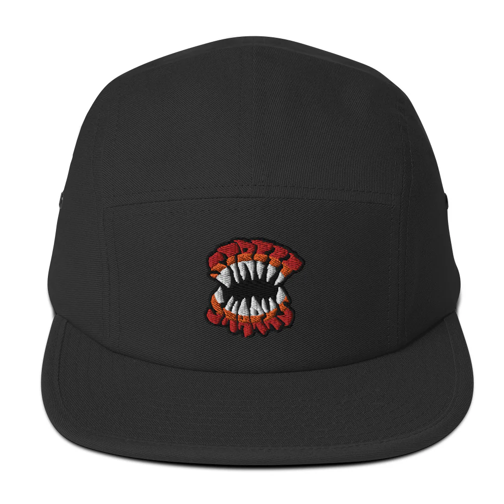 Mattel Creations Street Sharks Logo Five Panel Cap