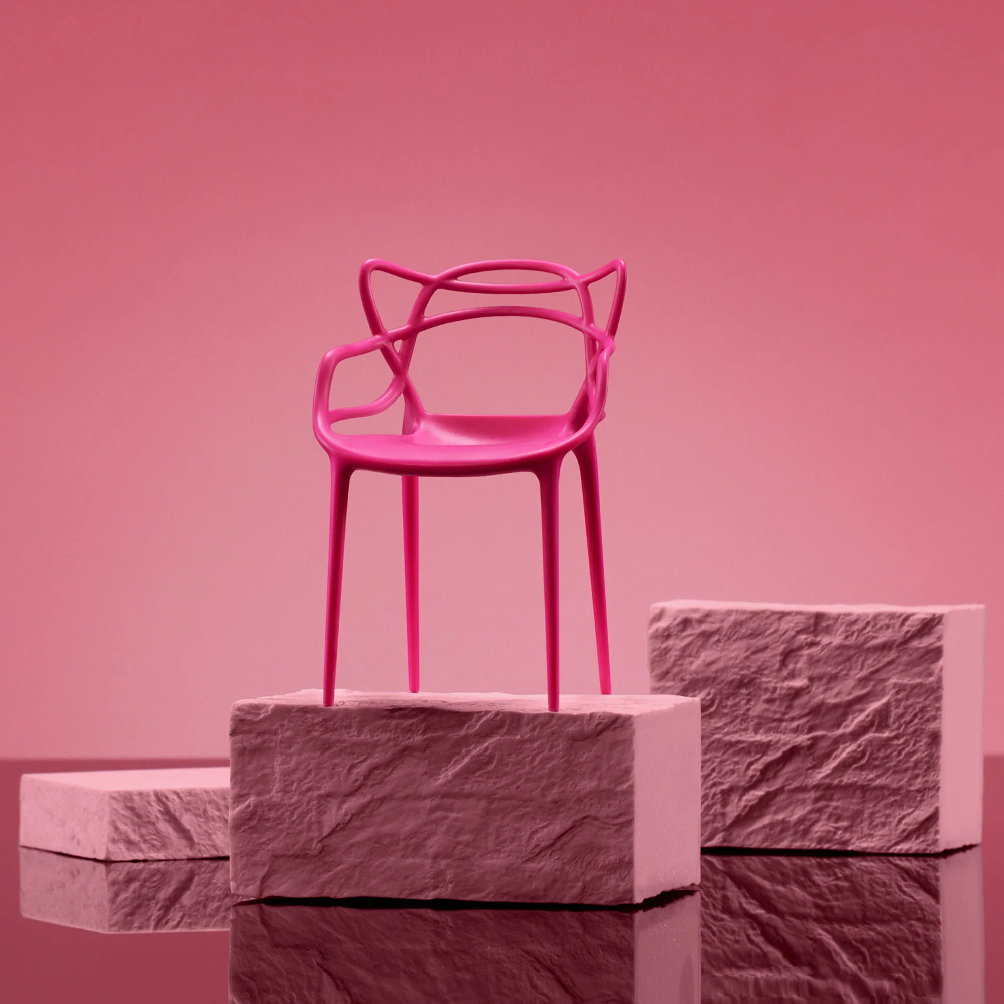 Mattel Creations Barbie x Kartell 5-Piece Doll-Sized Chair Set