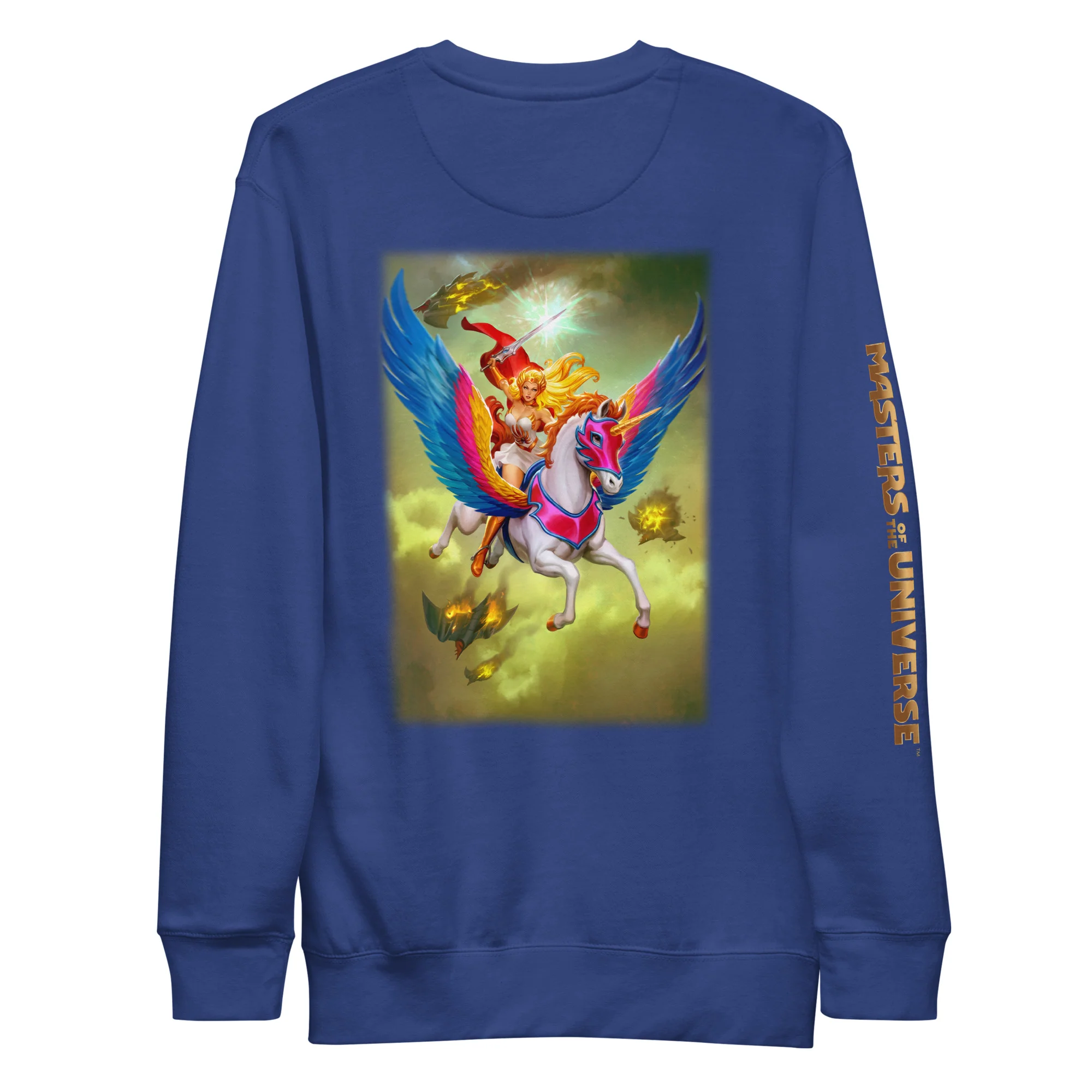 Mattel Creations Masters of the Universe She-Ra Blue Sweatshirt