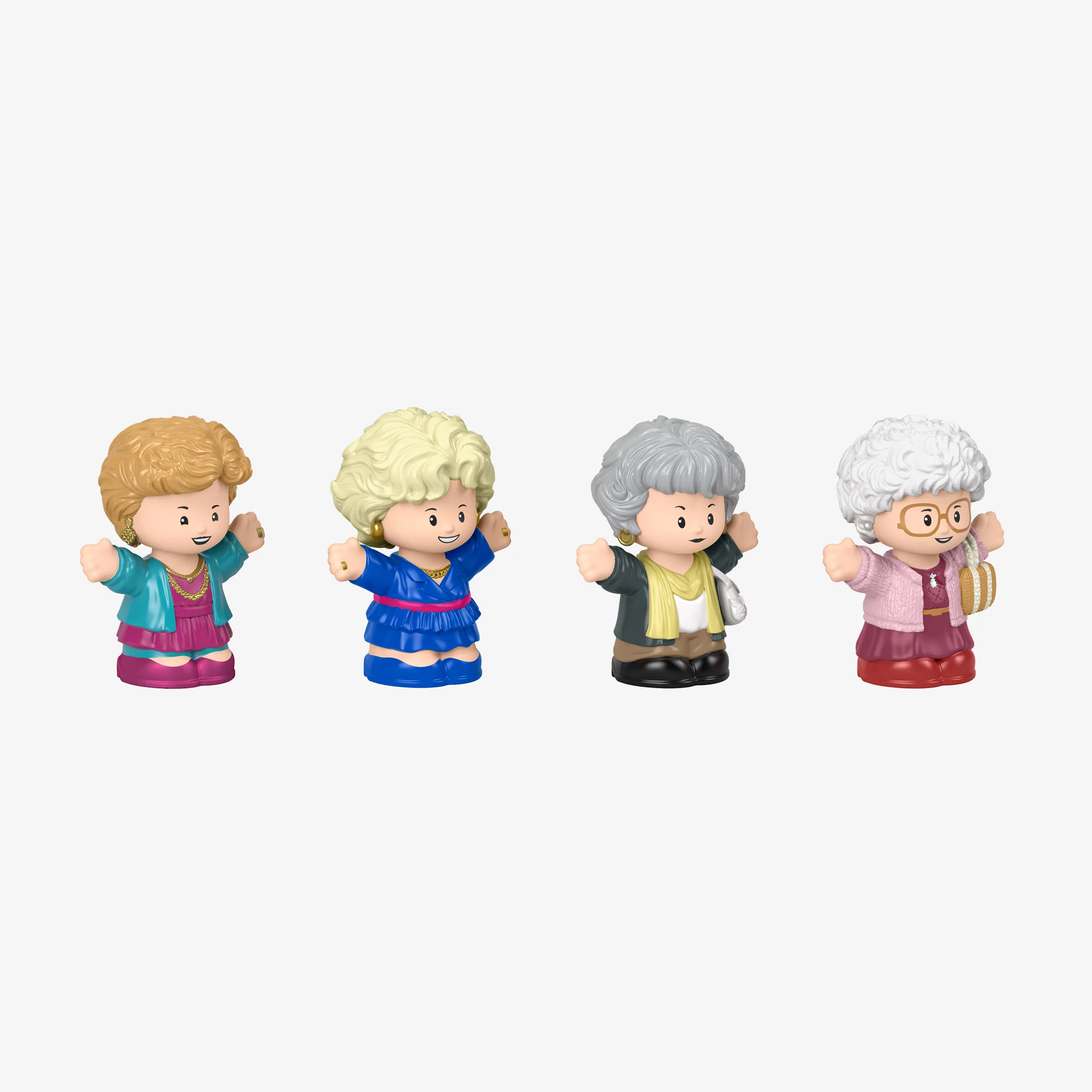 Mattel Creations Little People Collector The Golden Girls Figures