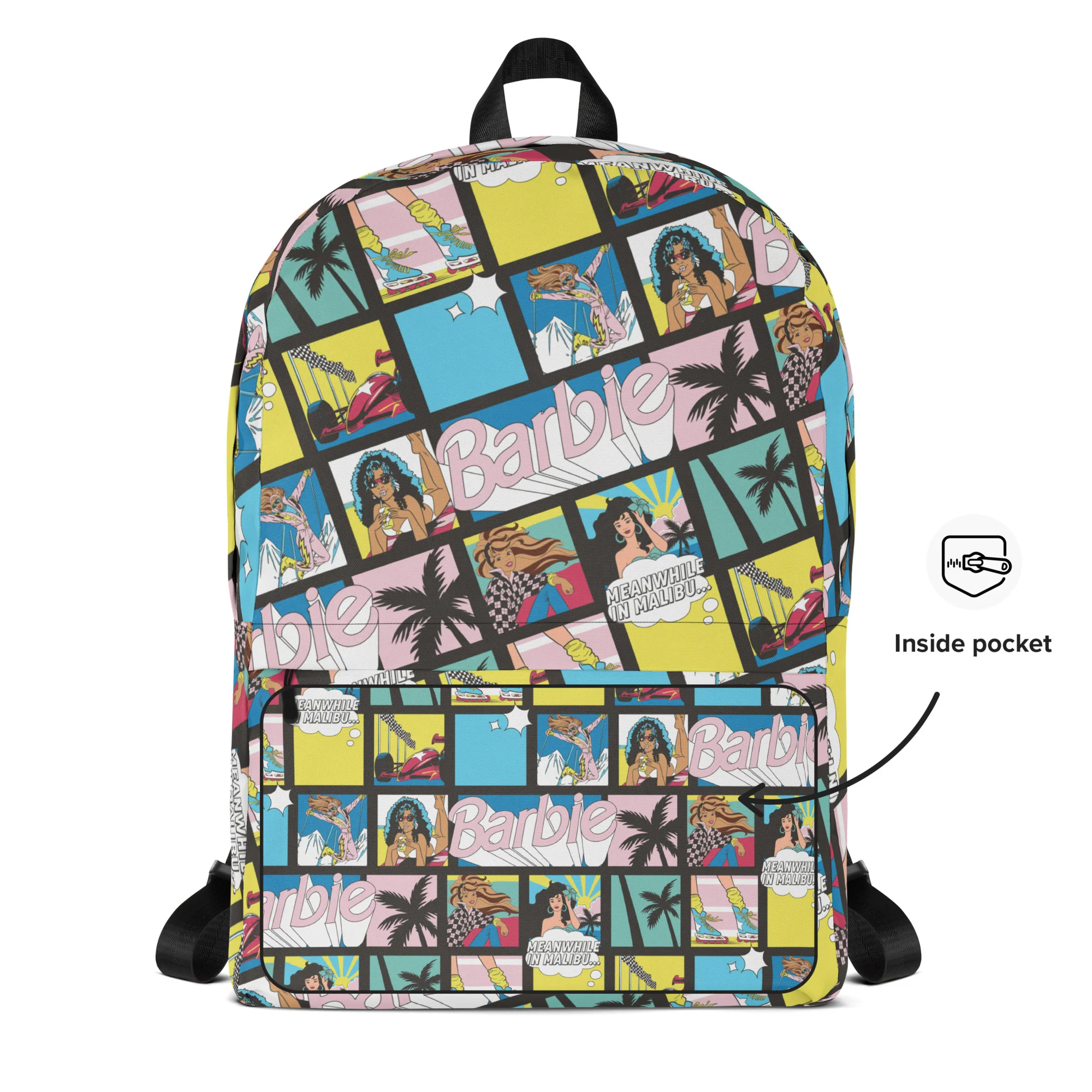 Mattel Creations Barbie Malibu Comic Backpack