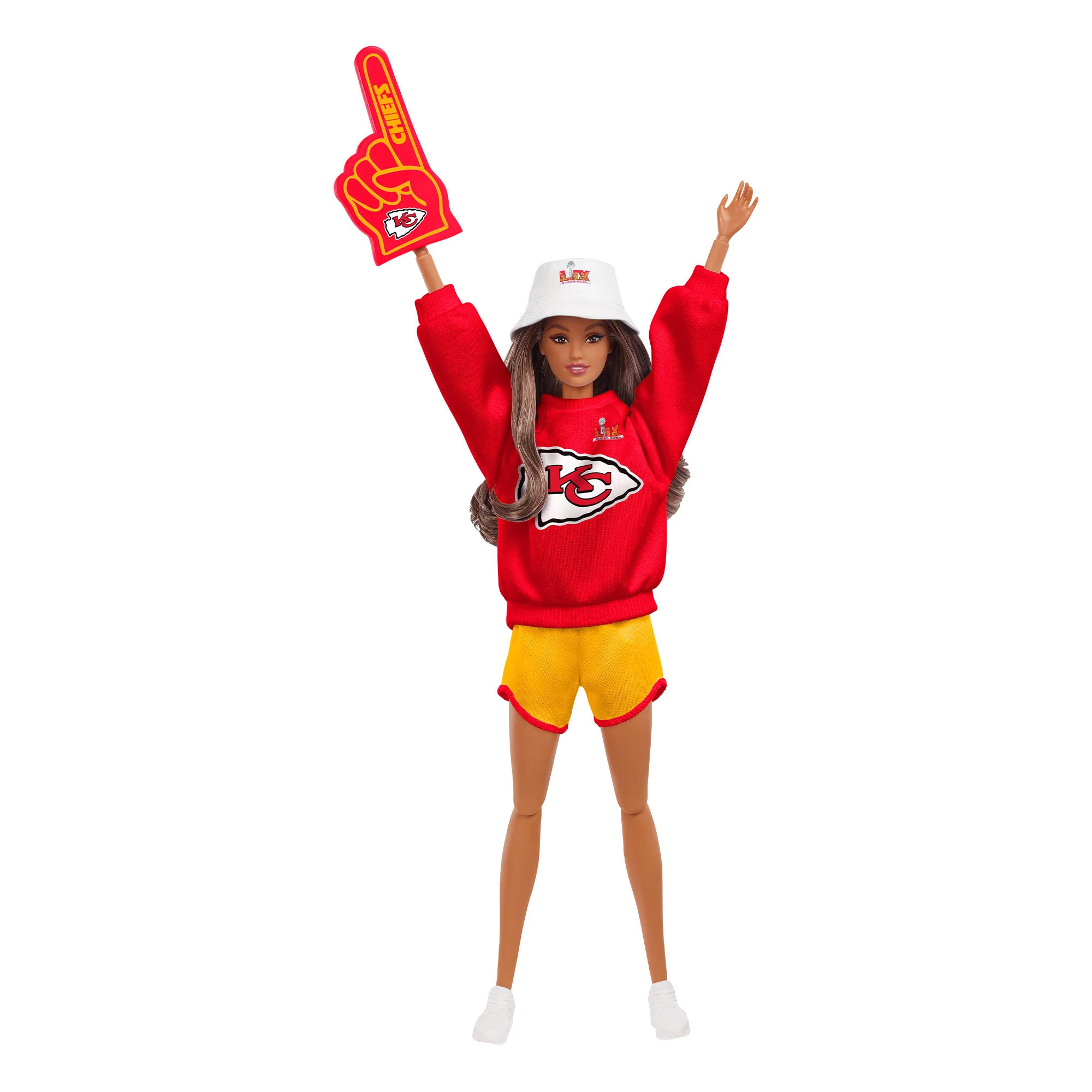 Mattel Creations Barbie x Super Bowl Chiefs Doll 2
