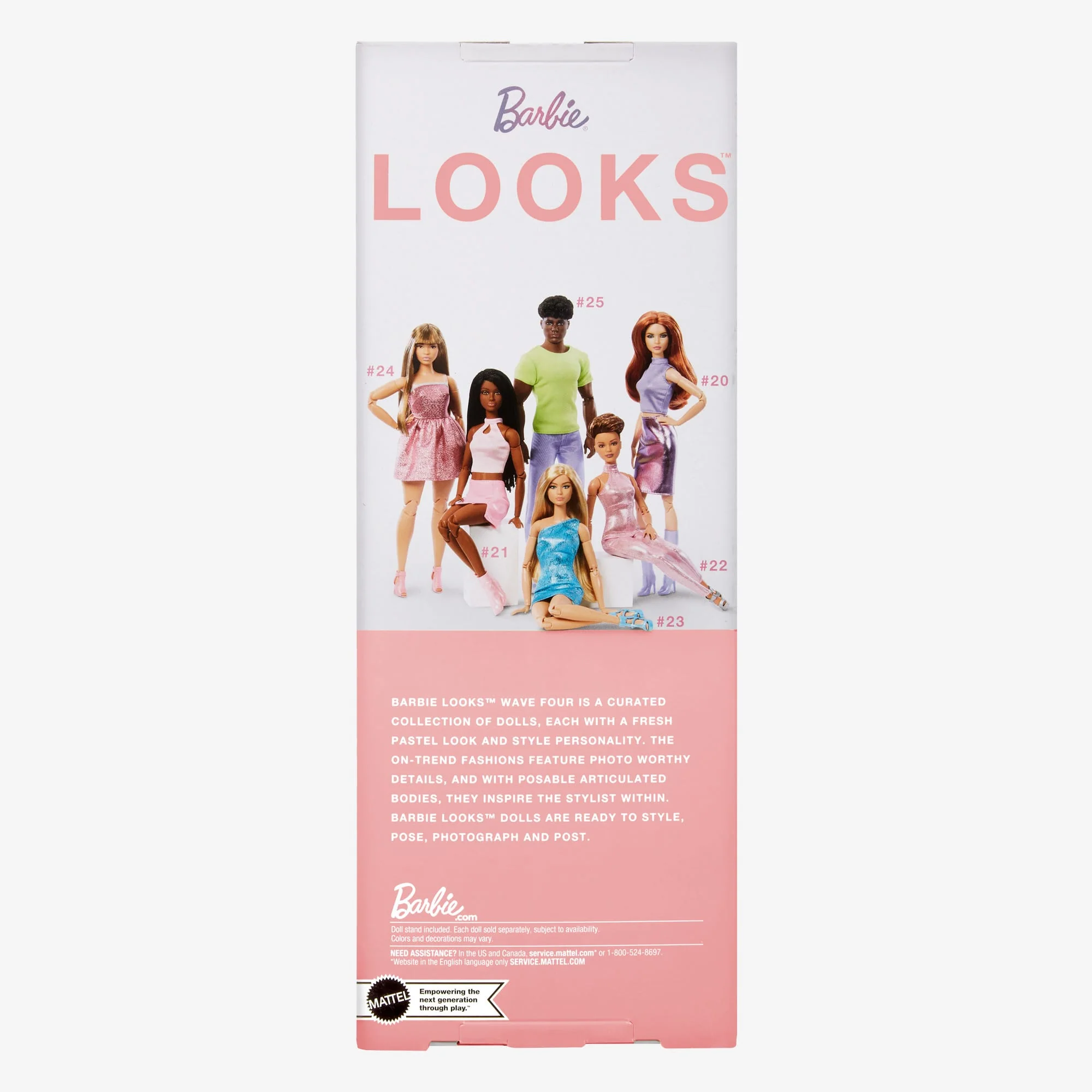 Mattel Creations Barbie Looks Doll #22 (Petite, Short Auburn Hair)