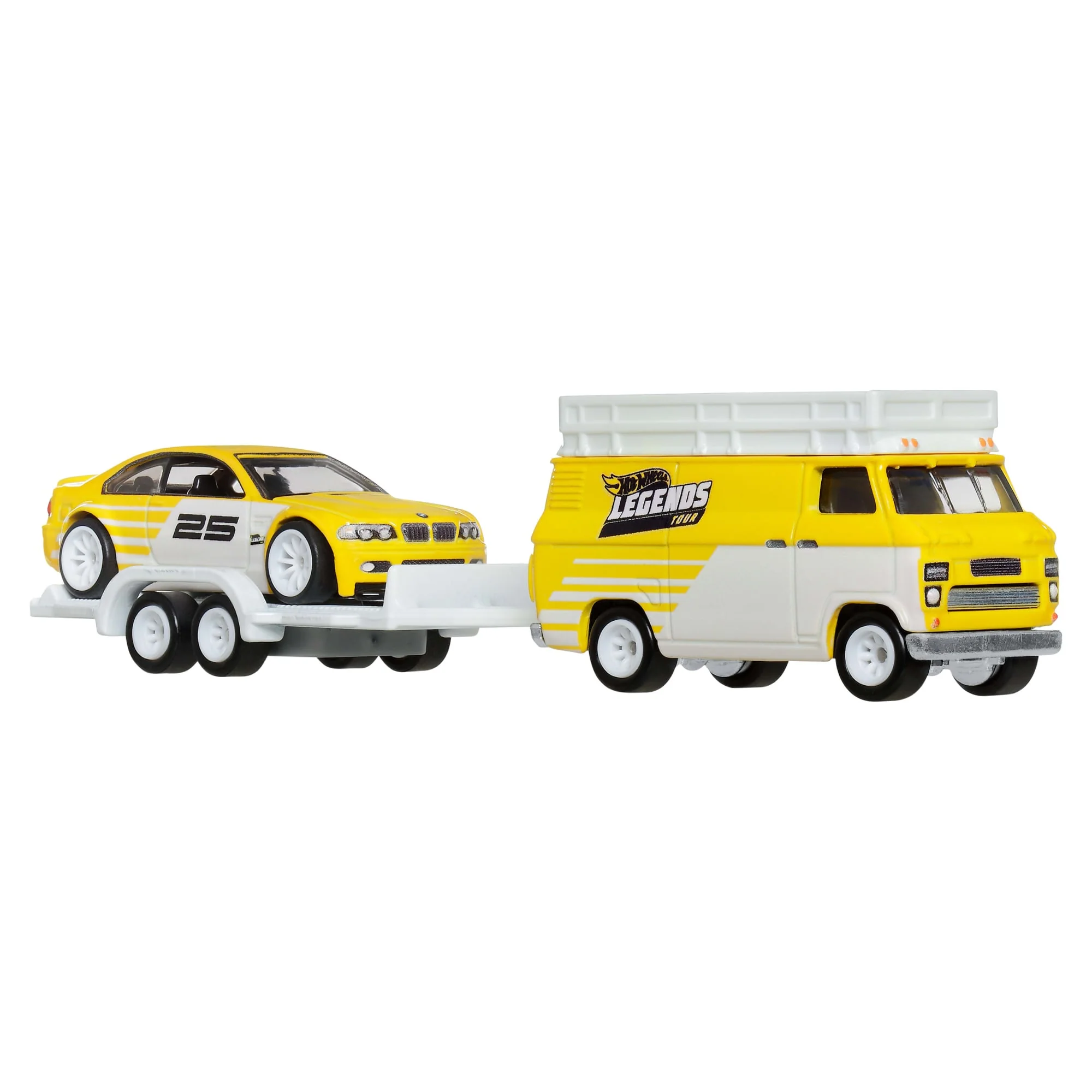 Mattel Creations Hot Wheels Legends Tour Team Transport 2-Pack Hauler & Car