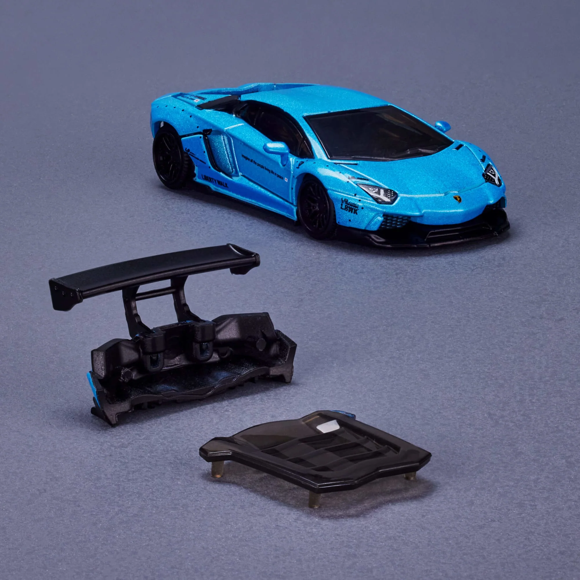 Mattel Creations Elite 64 Series LBWK Lamborghini Aventador LP 700-4