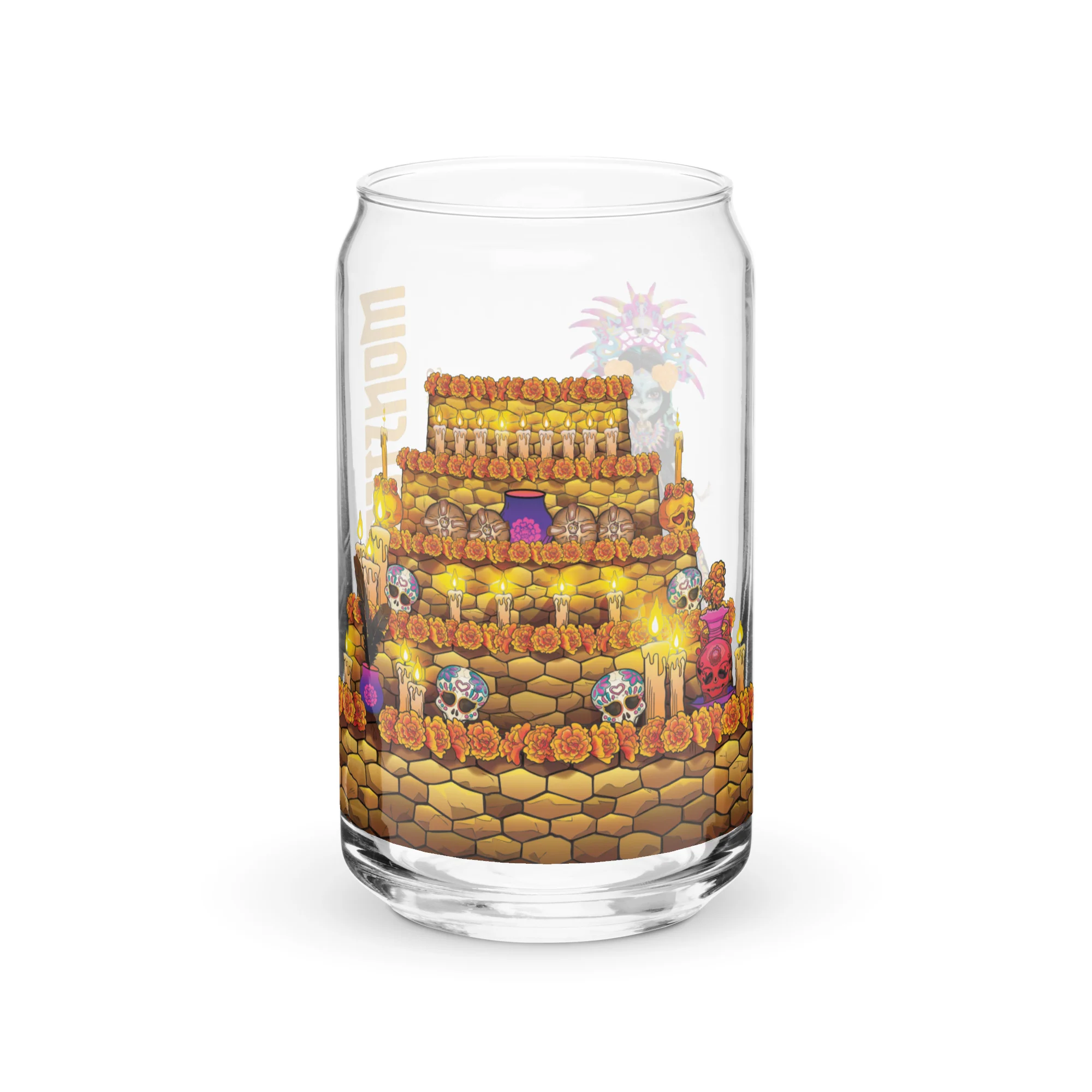 Mattel Creations Monster High Skelita Día de Muertos Clear Glass
