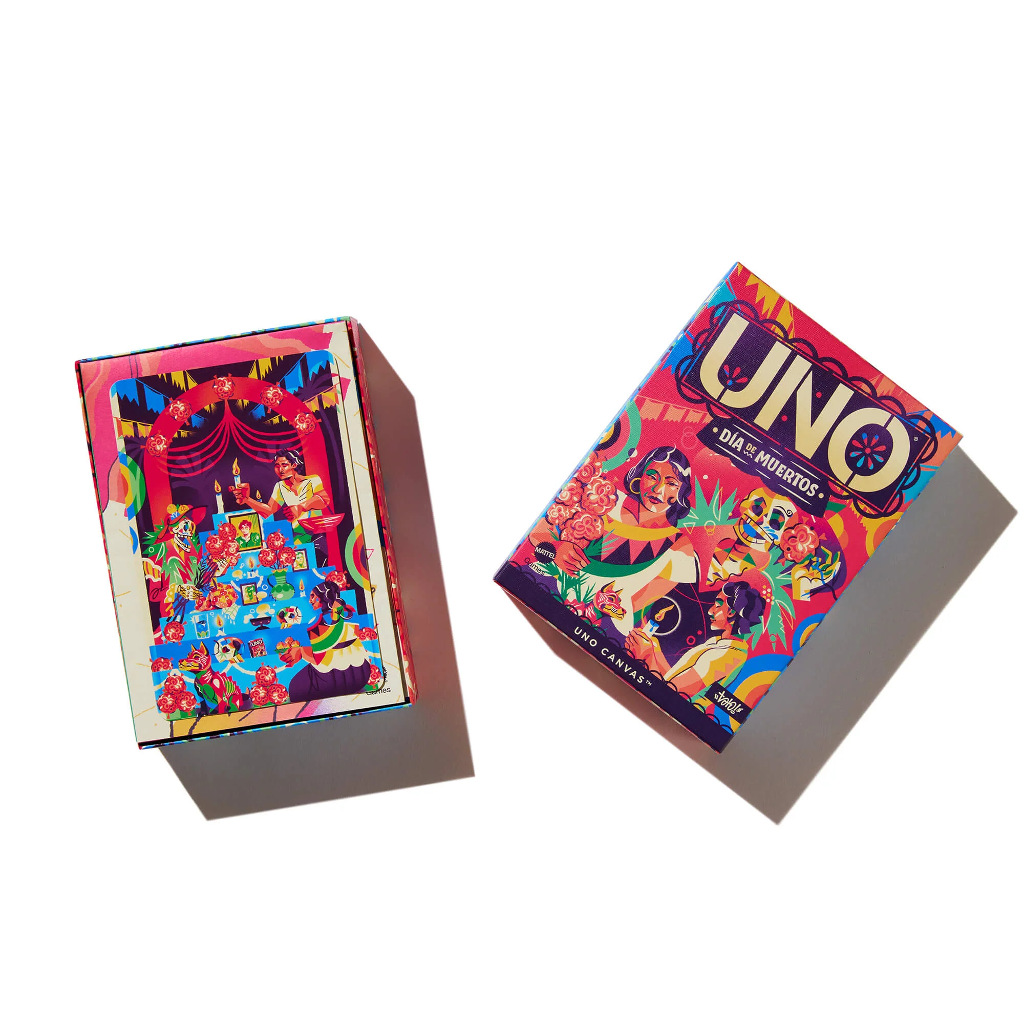 Mattel Creations UNO Canvas Día de Muertos Card Game