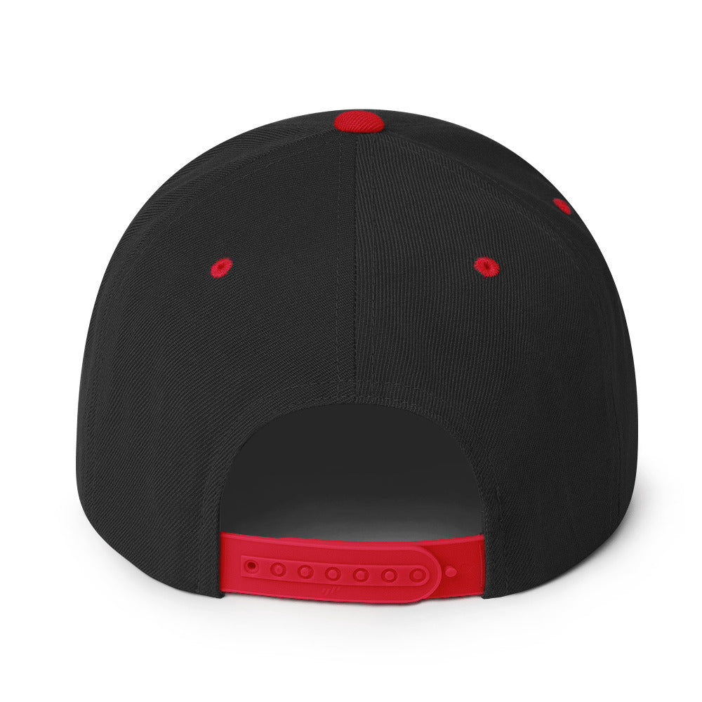 Mattel Creations Hot Wheels Red Line Club Snapback Hat