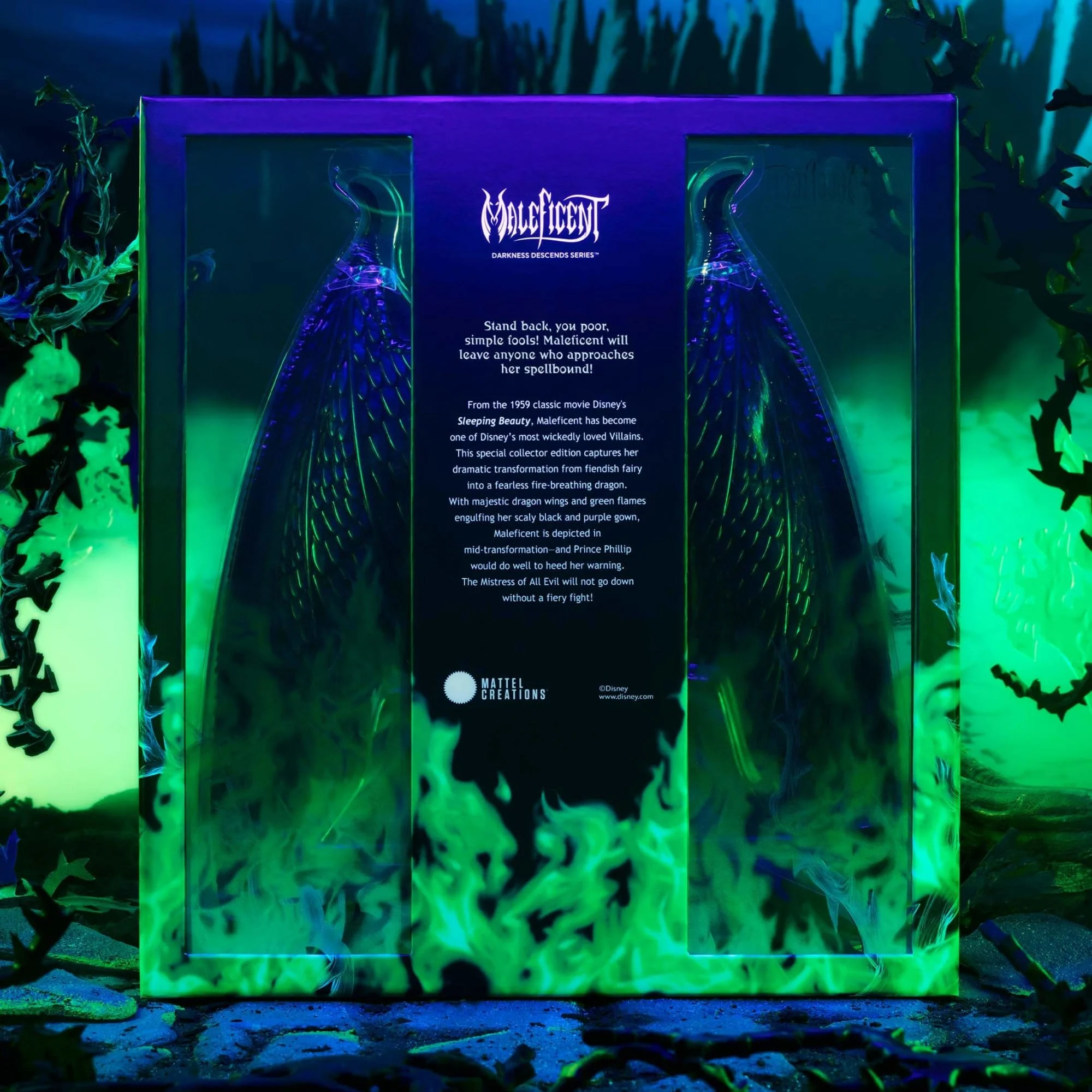 Mattel Creations Darkness Descends Series Maleficent Doll