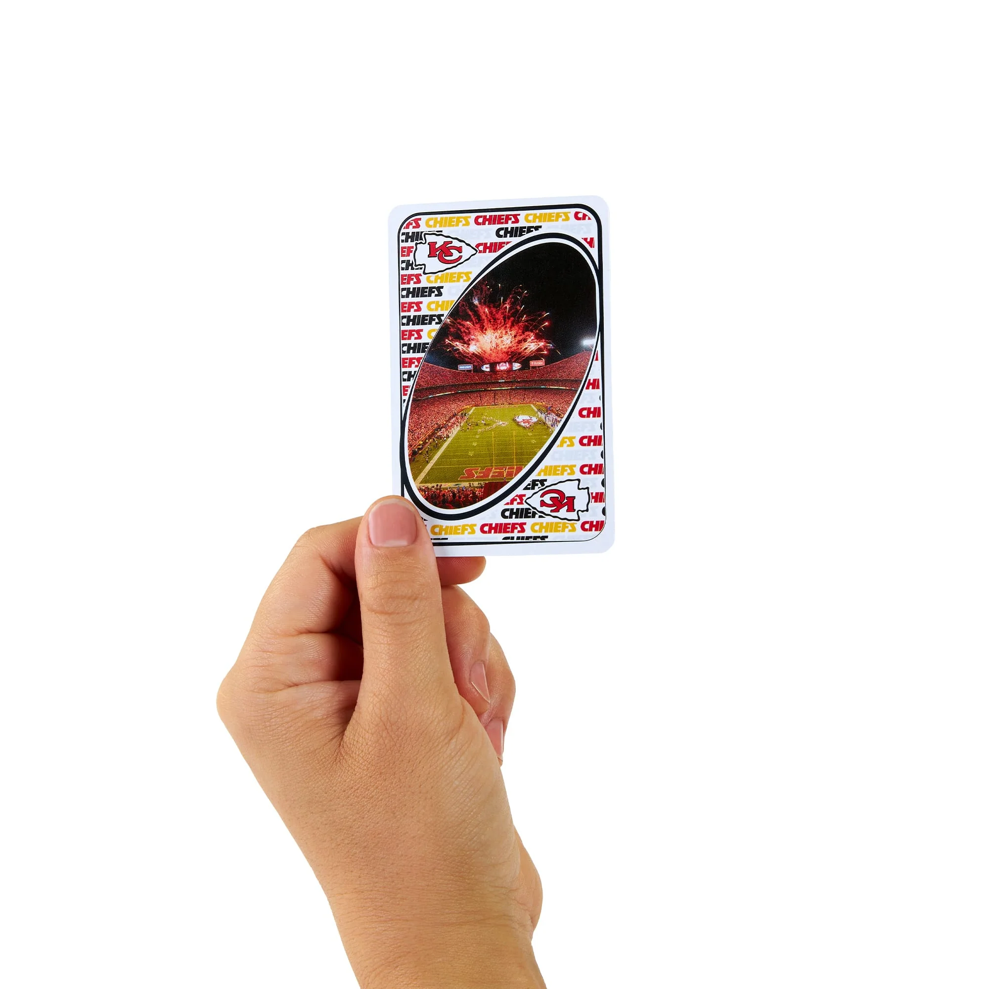 Mattel Creations UNO Fandom NFL Kansas City Chiefs Game Deck