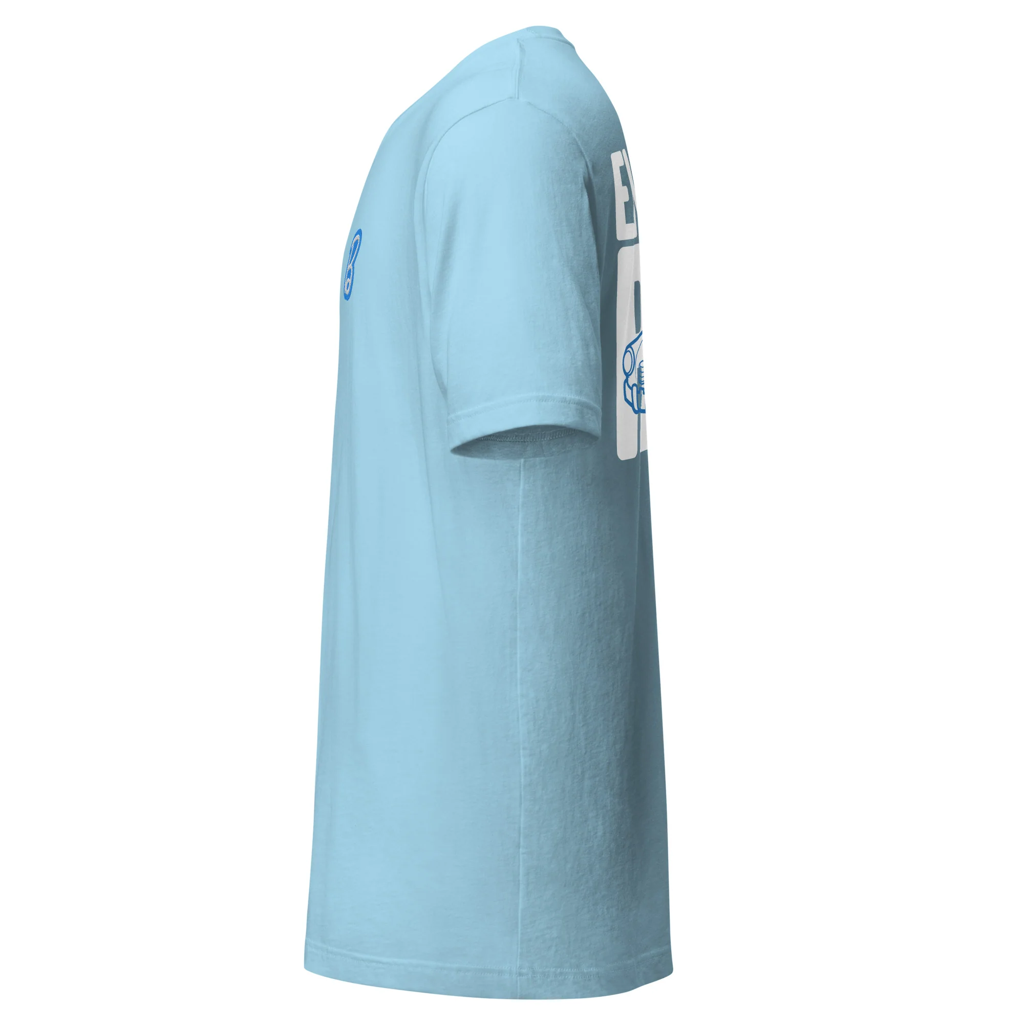 Mattel Creations Barbie Enjoy the Ride Embroidered Cutie Blue T-Shirt