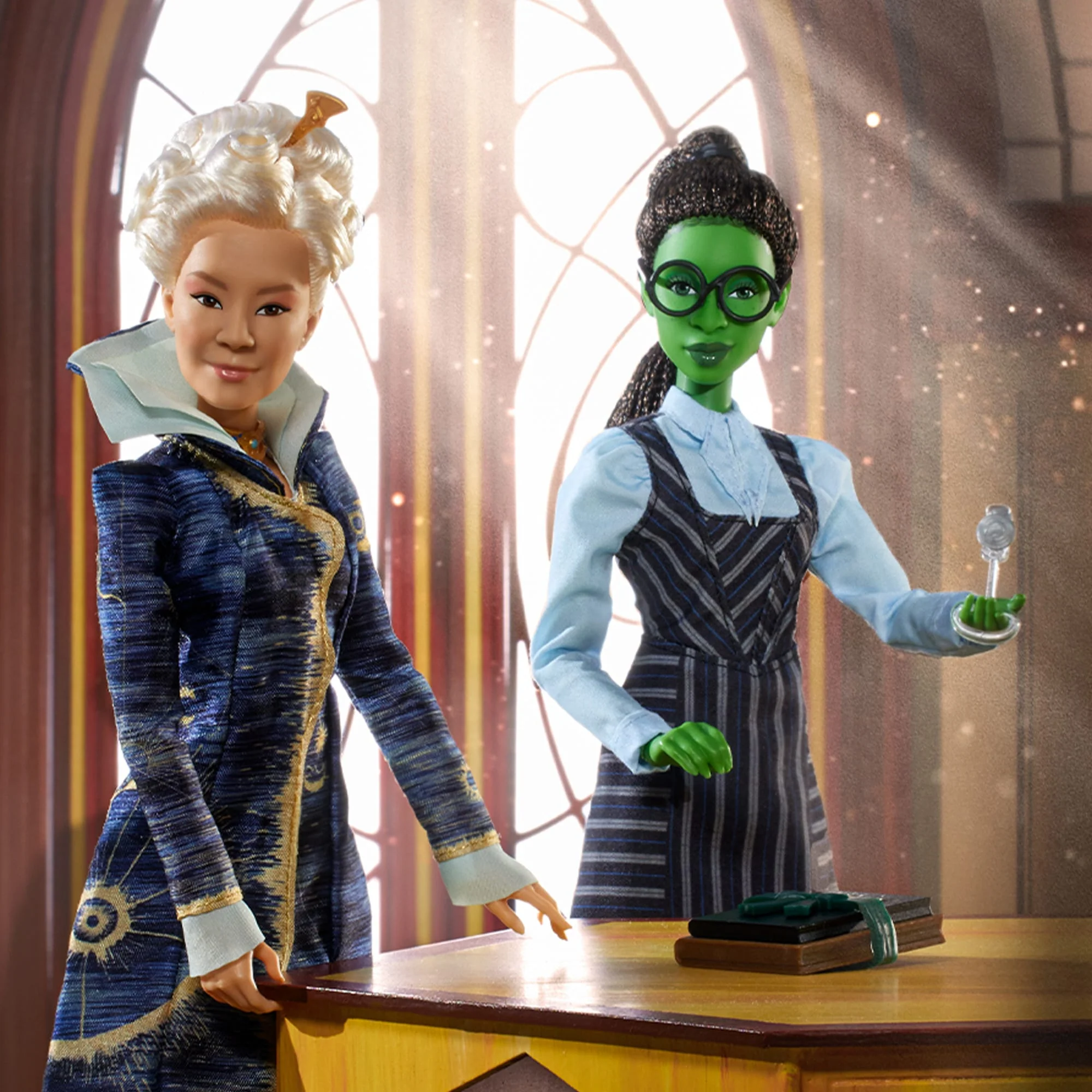 Mattel Creations Wicked Elphaba and Madame Morrible 2-Pack