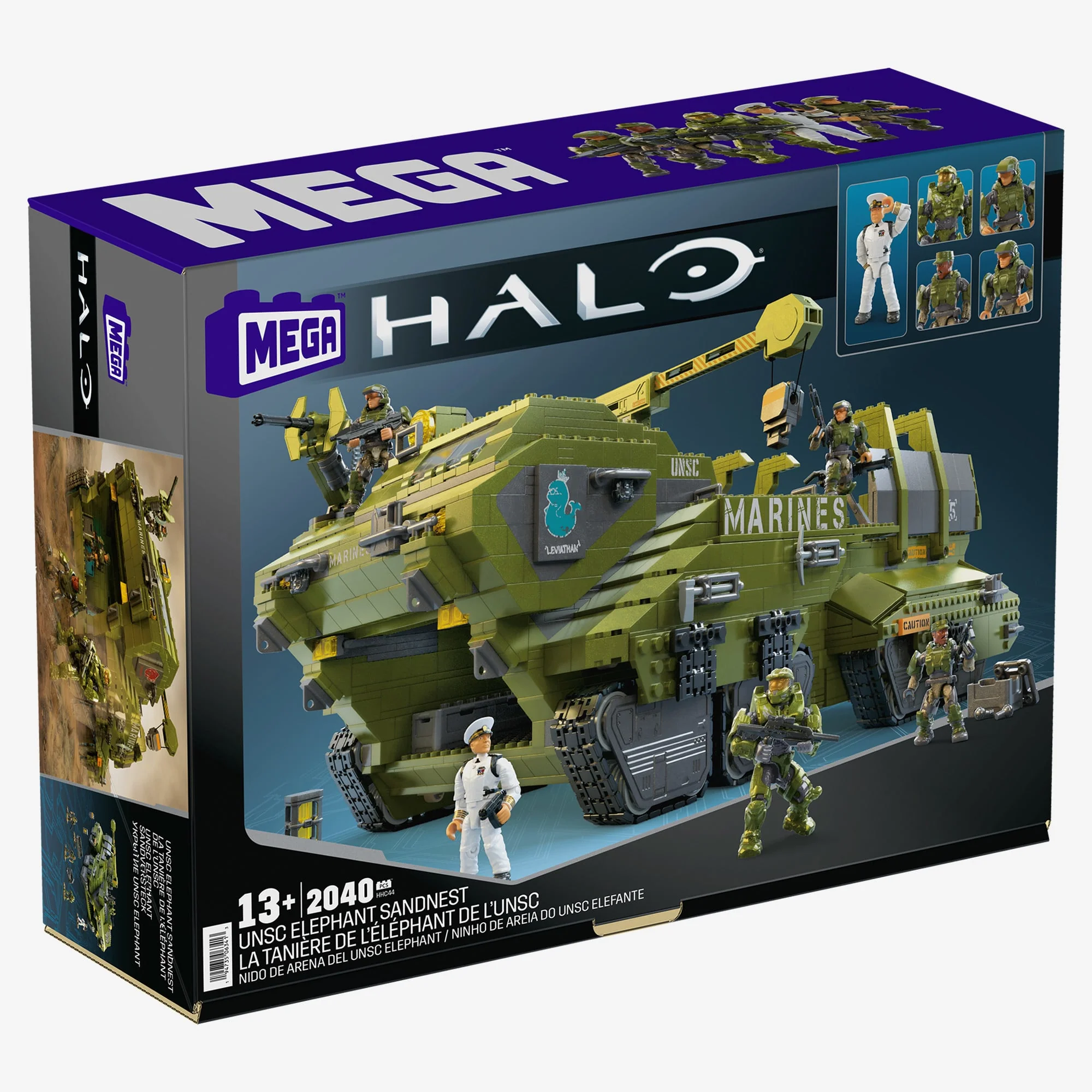 Mattel Creations MEGA Halo UNSC Elephant Sandnest Building Kit