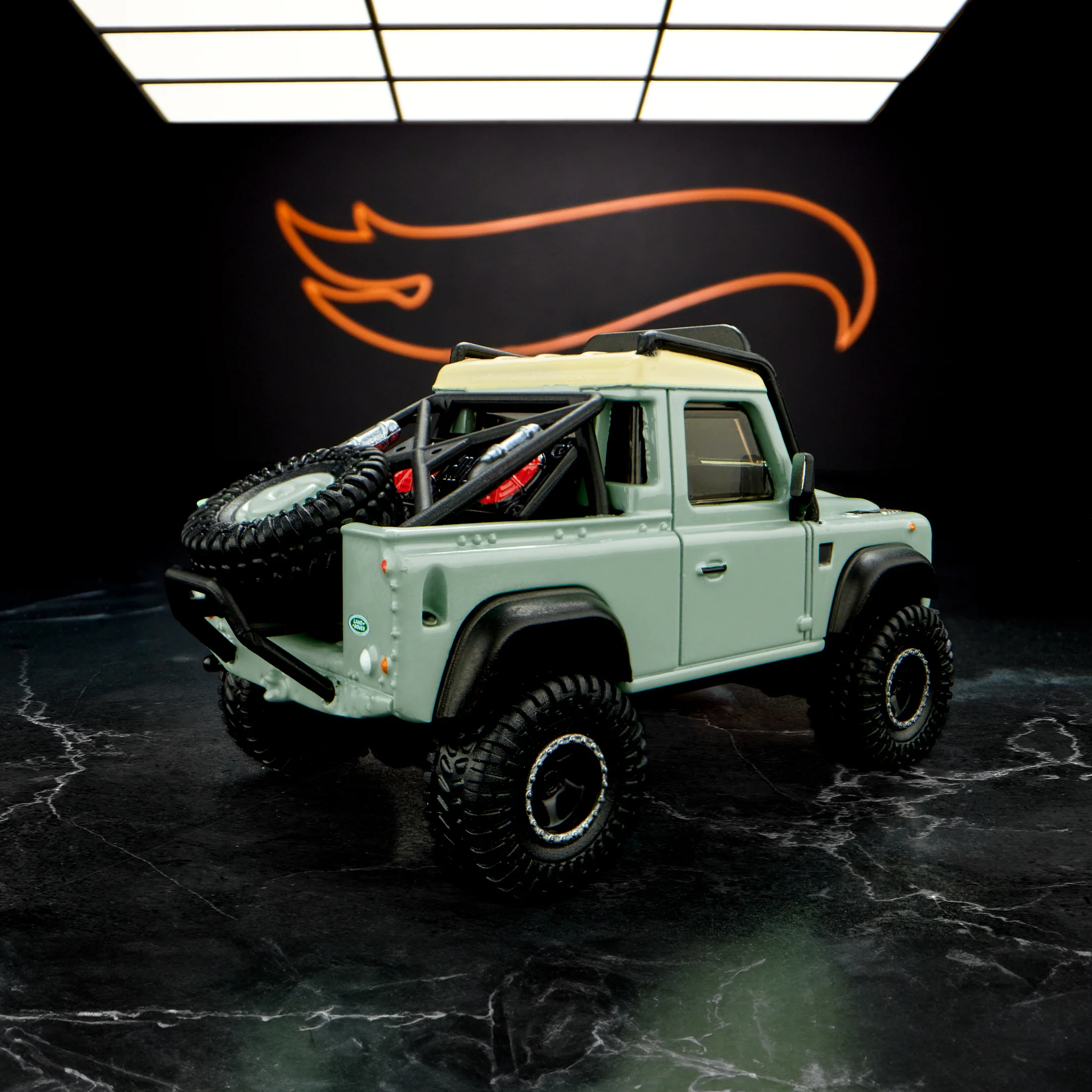 Mattel Creations Elite 64 Series Land Rover Defender 90 Pickup