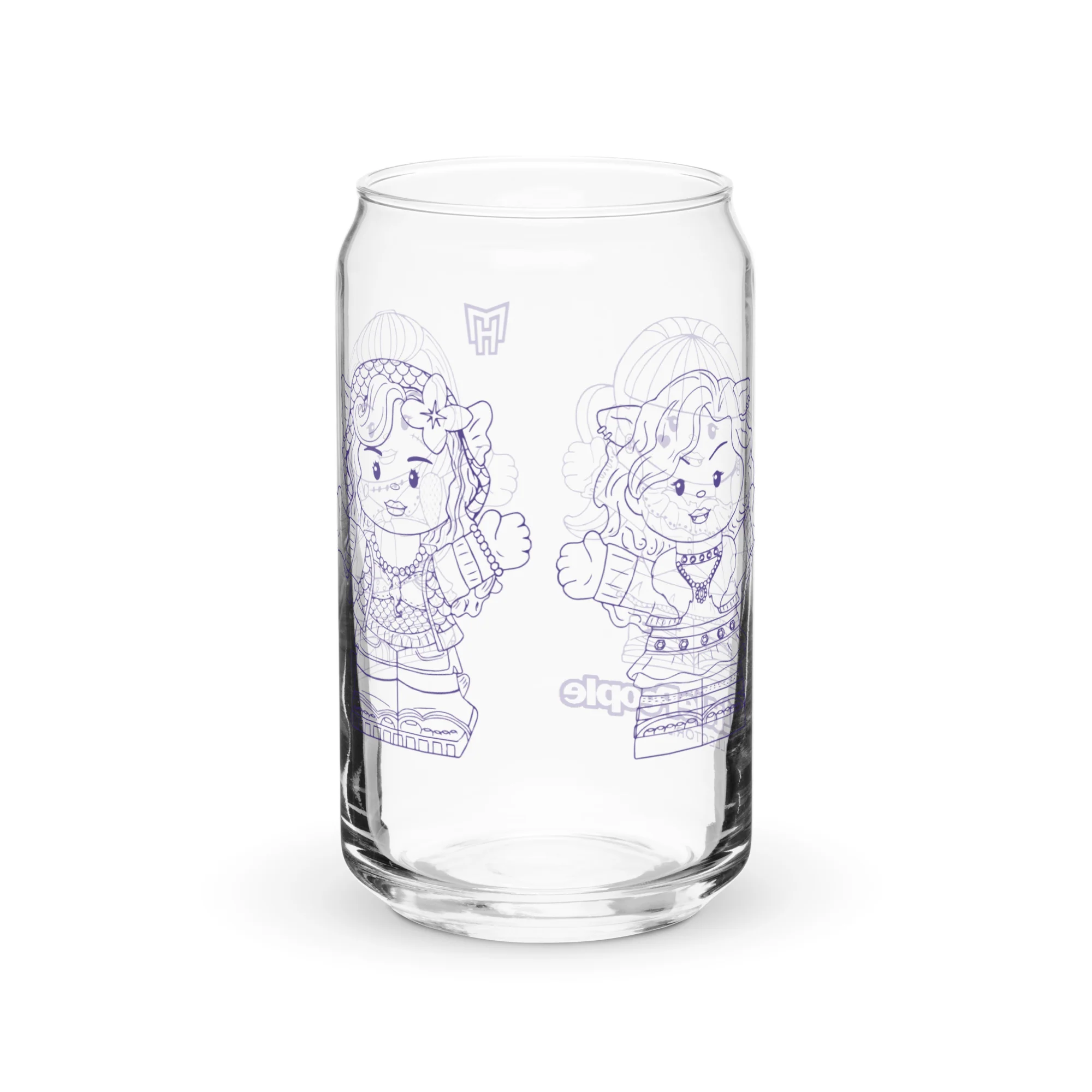 Mattel Creations Little People Collector Monster High Clear Glass