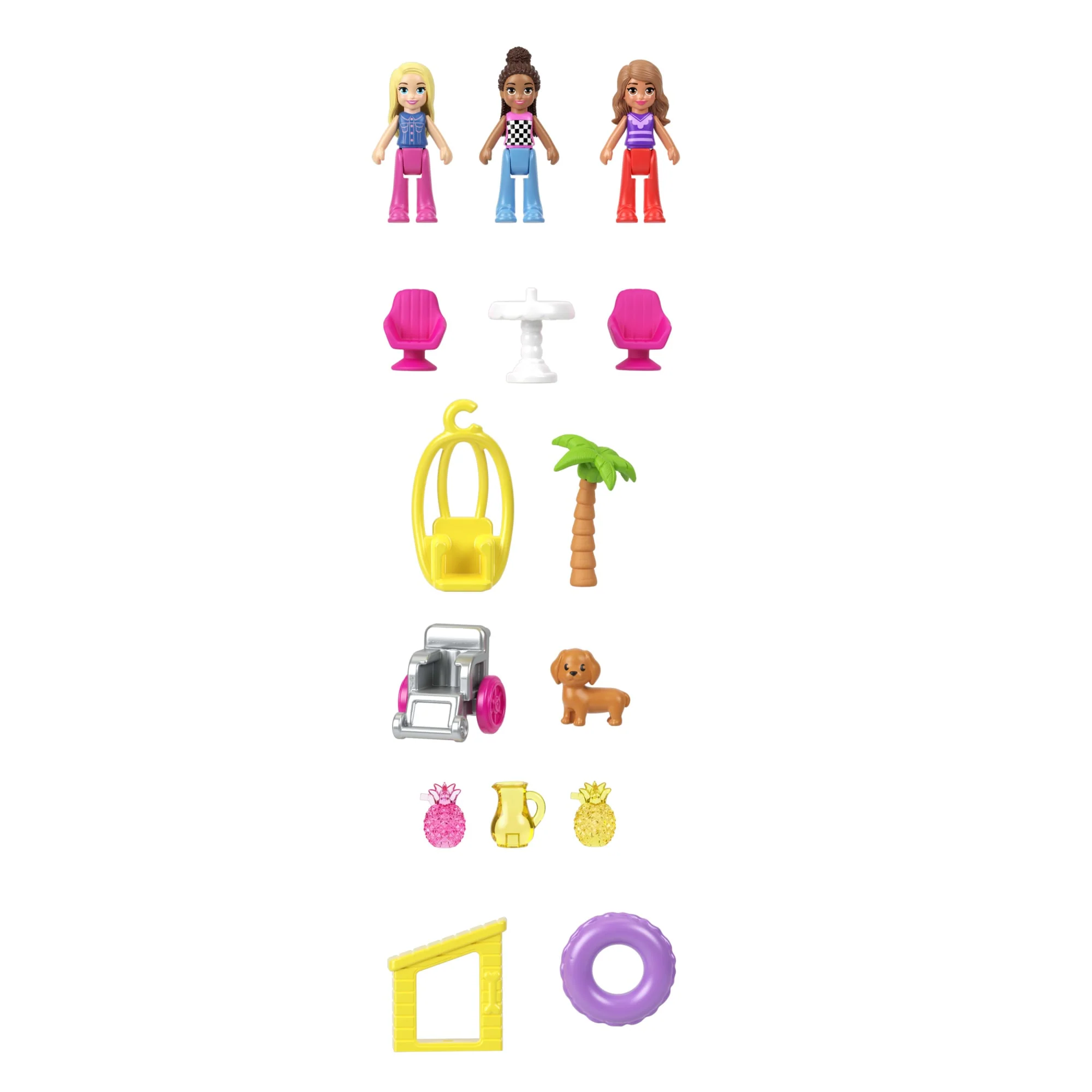 Mattel Creations Polly Pocket Barbie Dreamhouse Compact