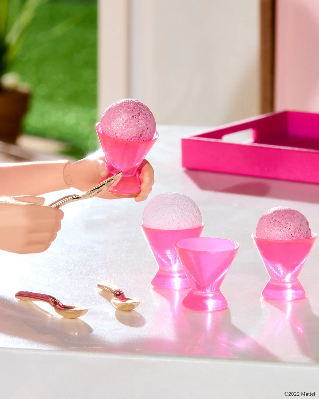 Mattel Creations Barbie™ X Dragon Glassware® Stemless Martini Glasses