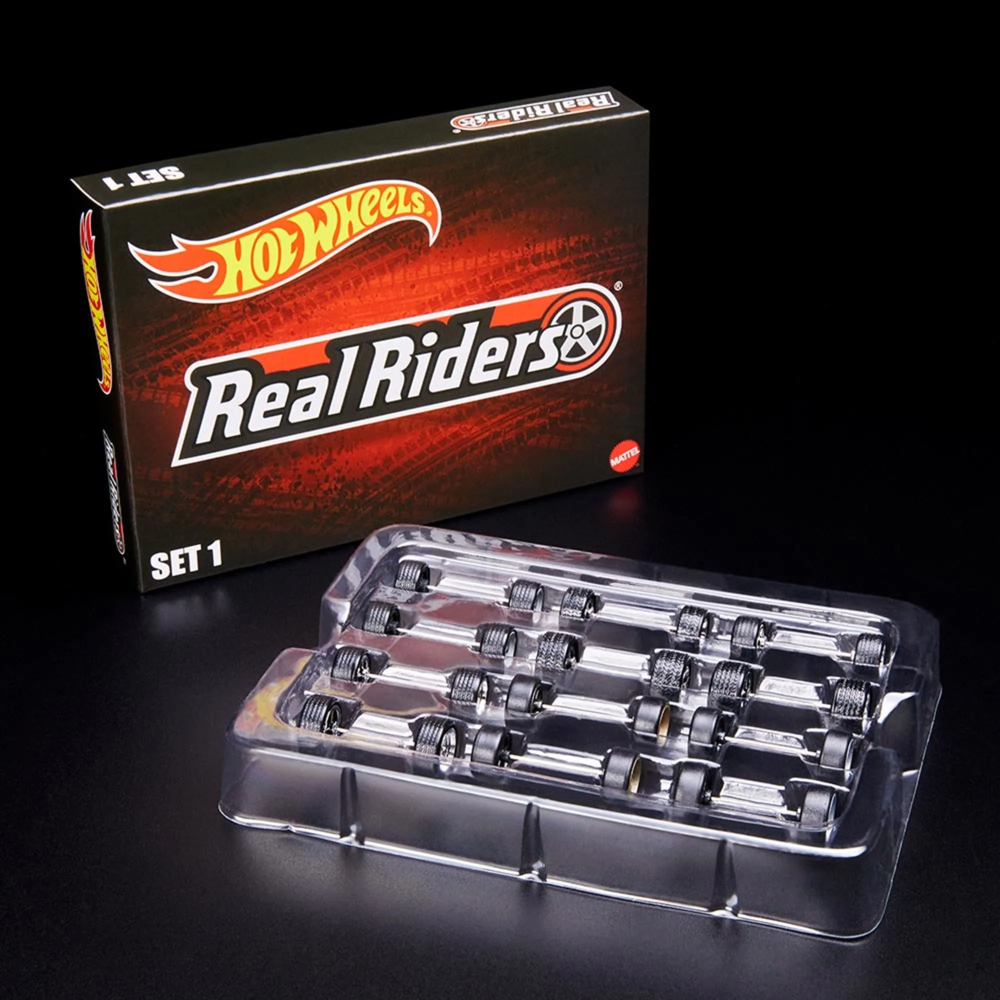 Mattel Creations RLC Exclusive Real Riders Wheels Pack - Set 1