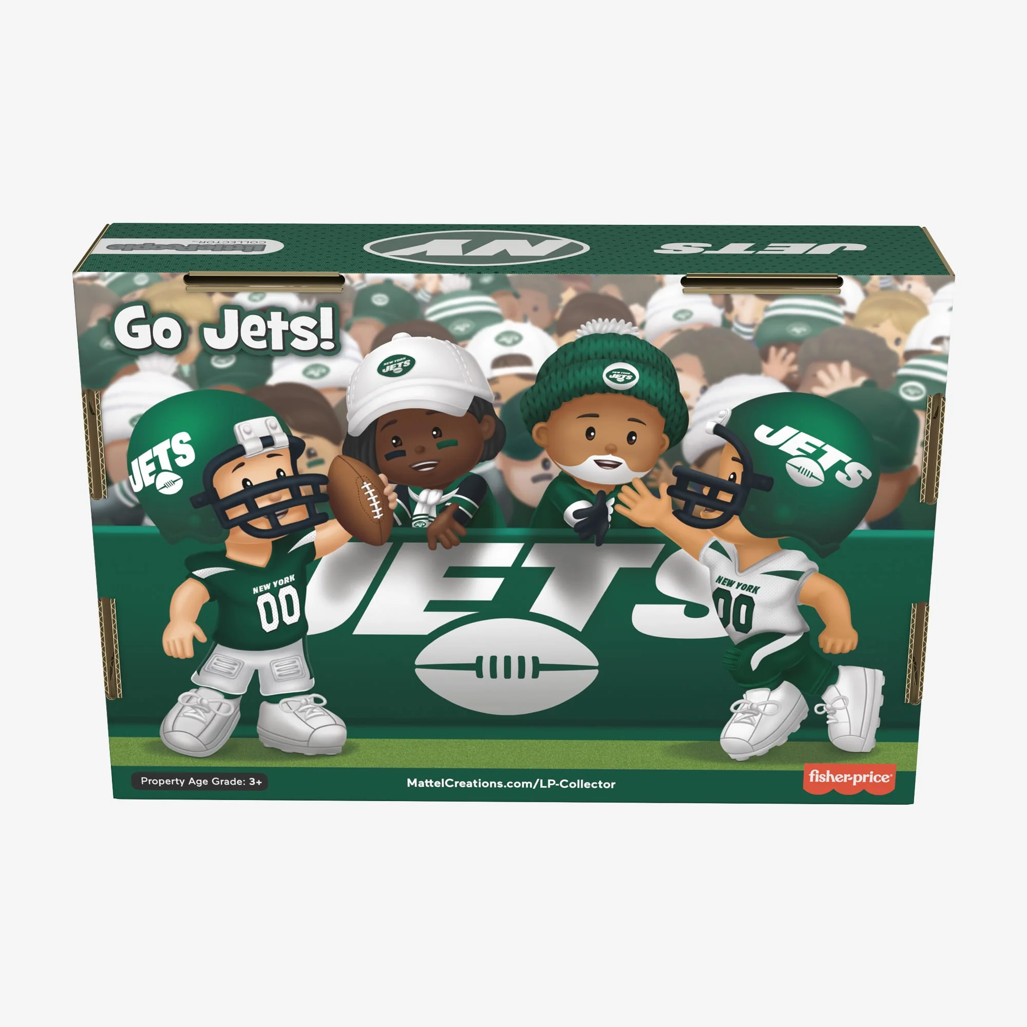Mattel Creations Little People Collector x NFL New York Jets Set