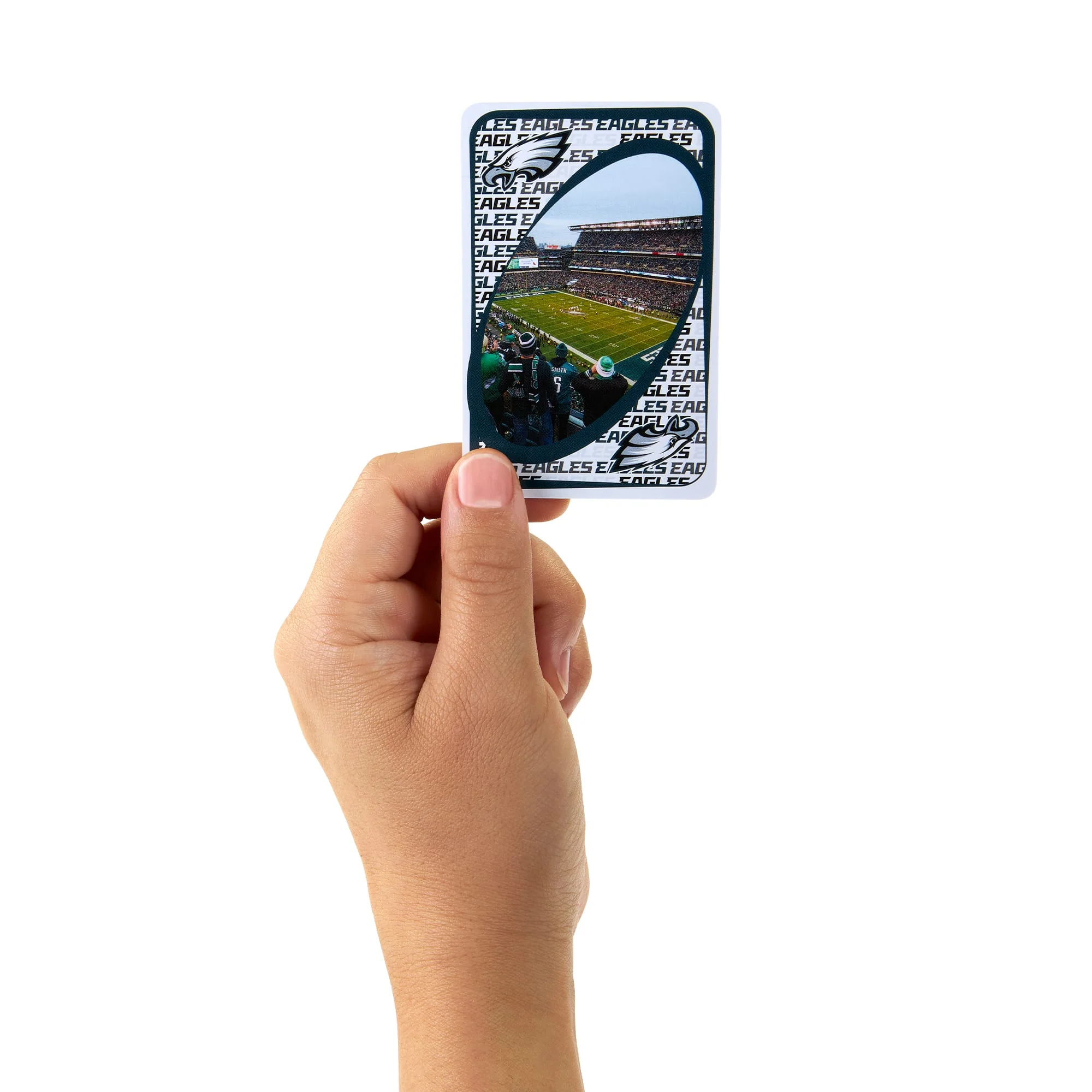 Mattel Creations UNO Fandom NFL Philadelphia Eagles Game Deck