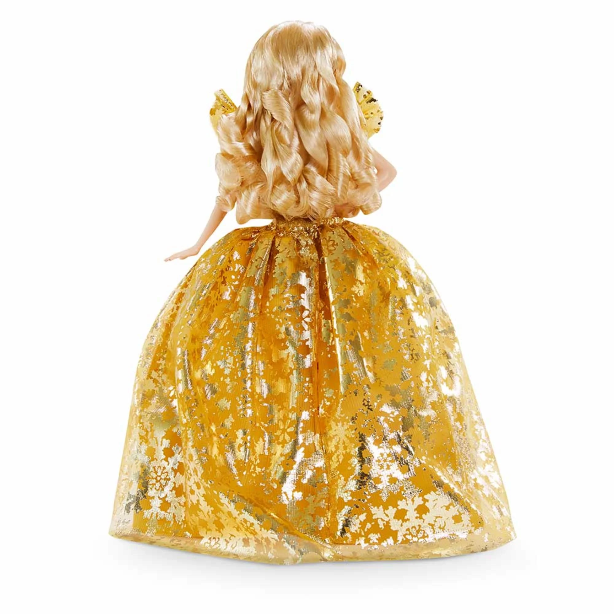 Mattel Creations 2020 Holiday Barbie Doll, Blonde Long Hair