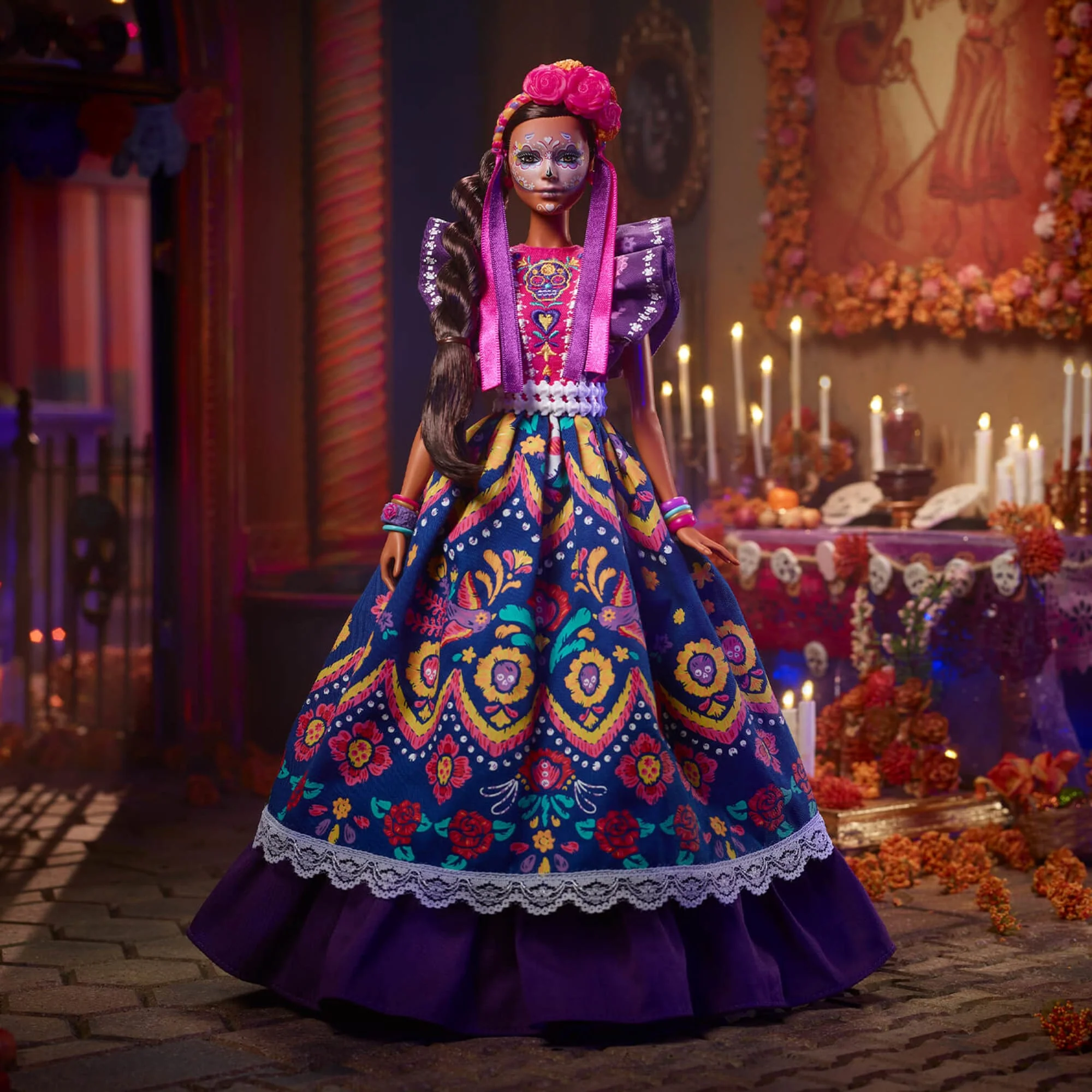 Mattel Creations 2022 Barbie Día De Muertos Doll