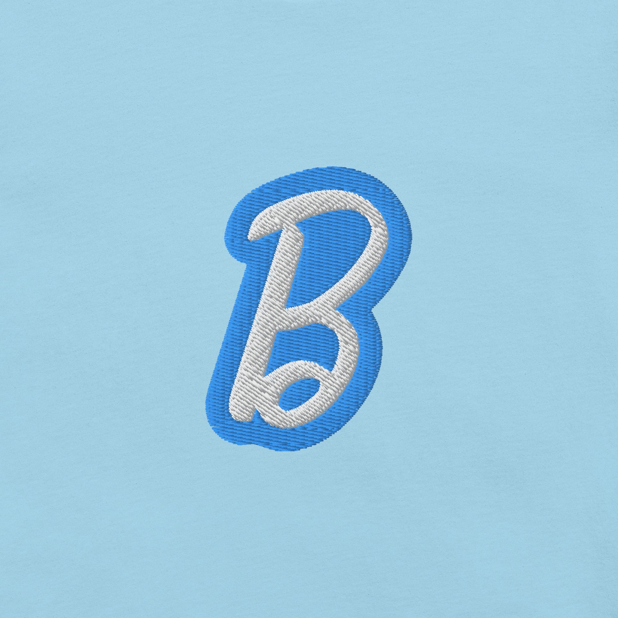 Mattel Creations Barbie Enjoy the Ride Embroidered Cutie Blue T-Shirt