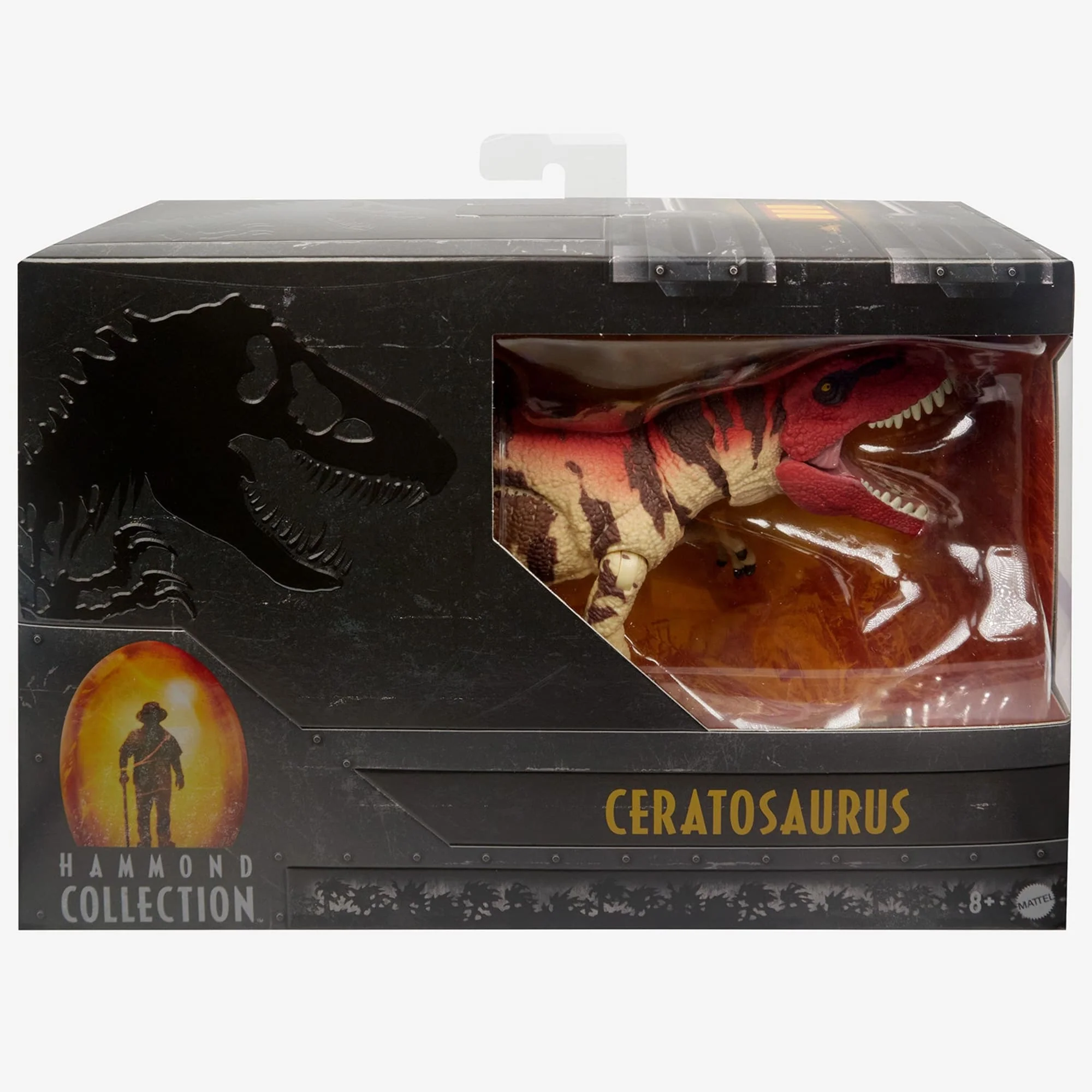 Mattel Creations Jurassic World Hammond Collection Ceratosaurus Figure