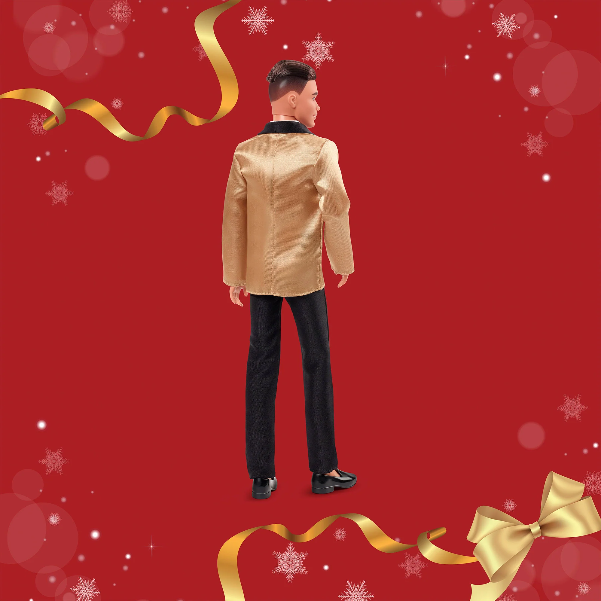 Mattel Creations 2025 Holiday Ken Doll 3