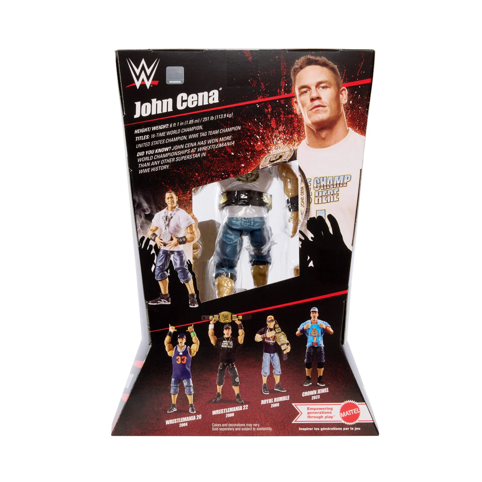 Mattel Creations WWE Ultimate Edition John Cena Action Figure