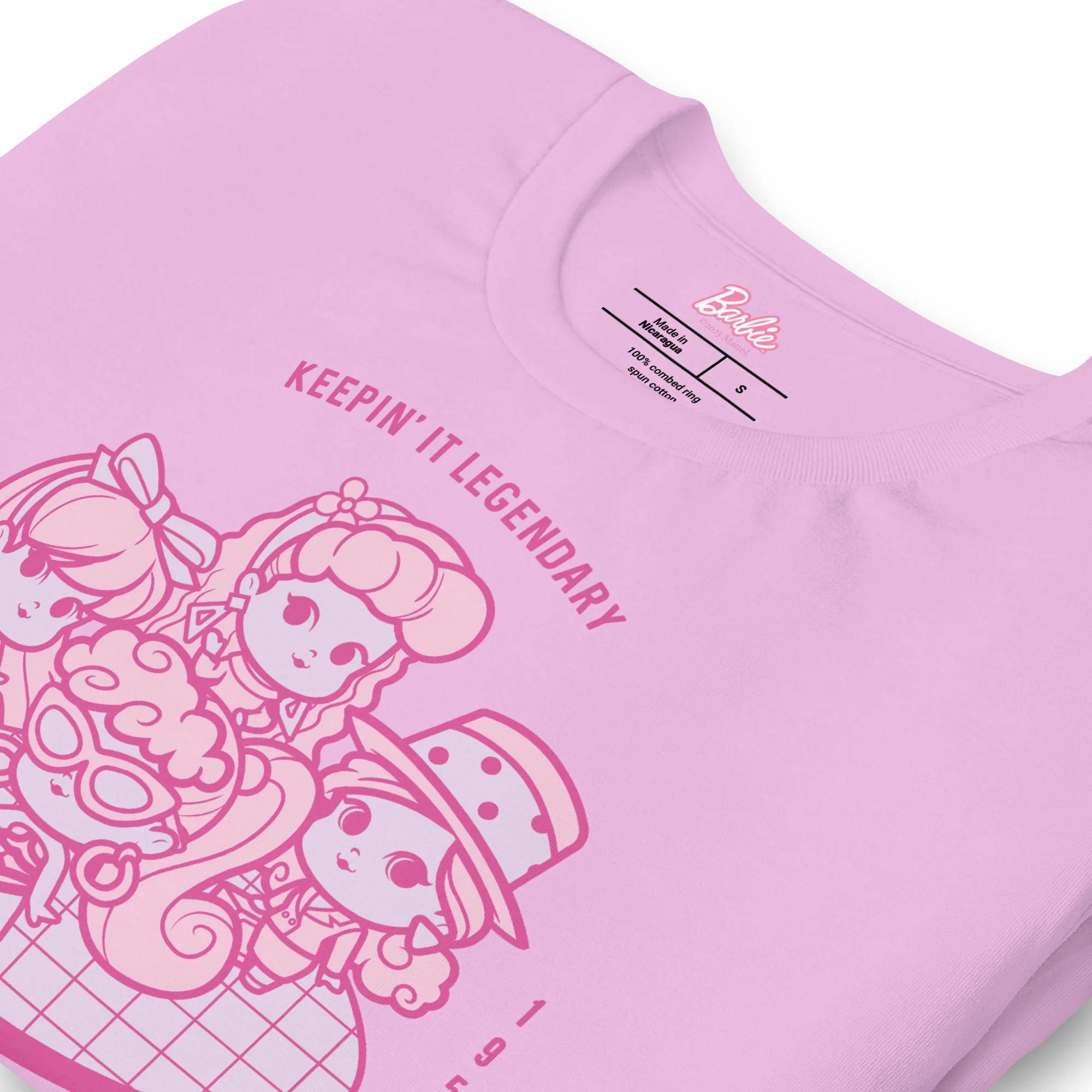 Mattel Creations Barbie Keeping it Legendary Cutie Pink T-Shirt