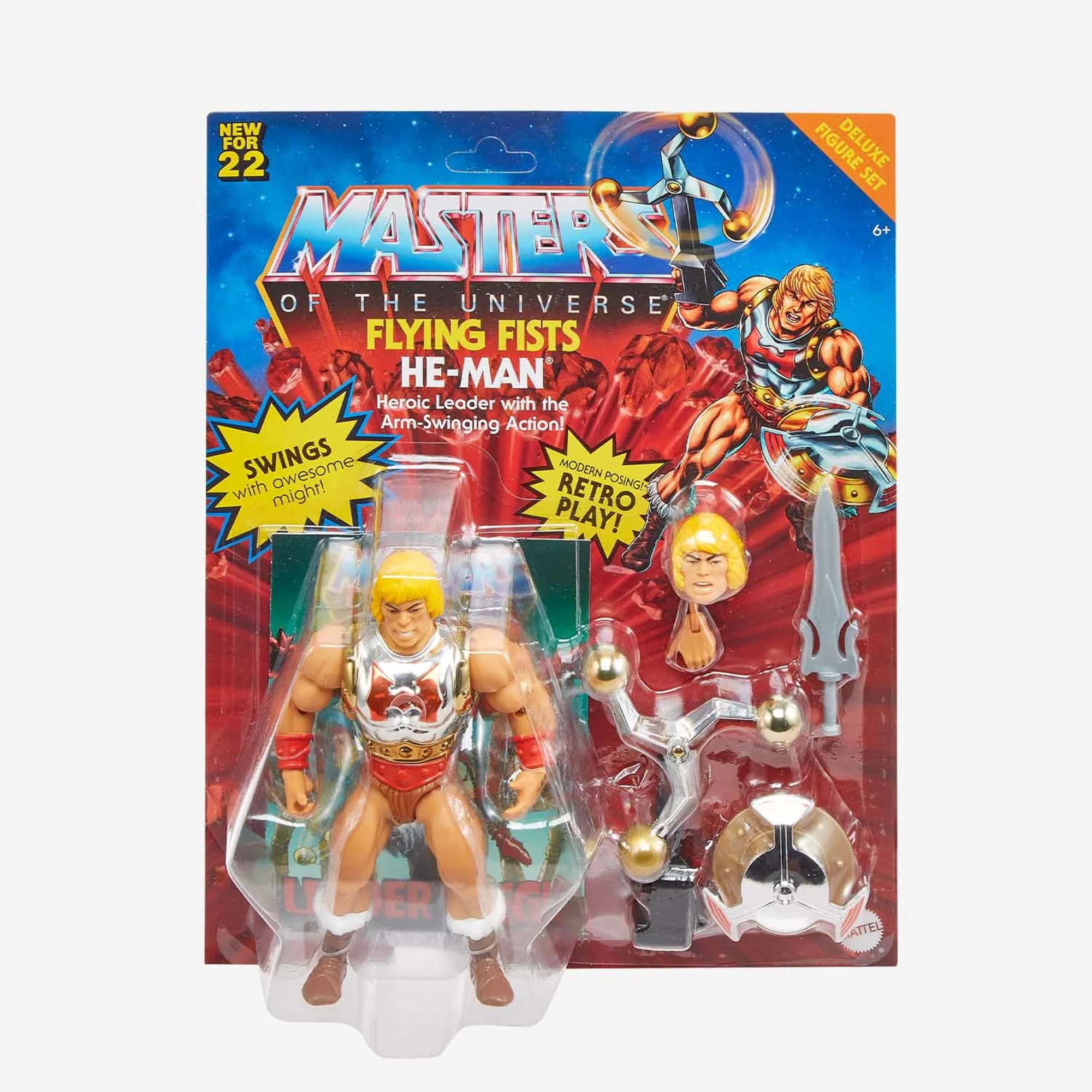 Mattel Creations Masters of the Universe Origins Flying Fists He-Man Figure