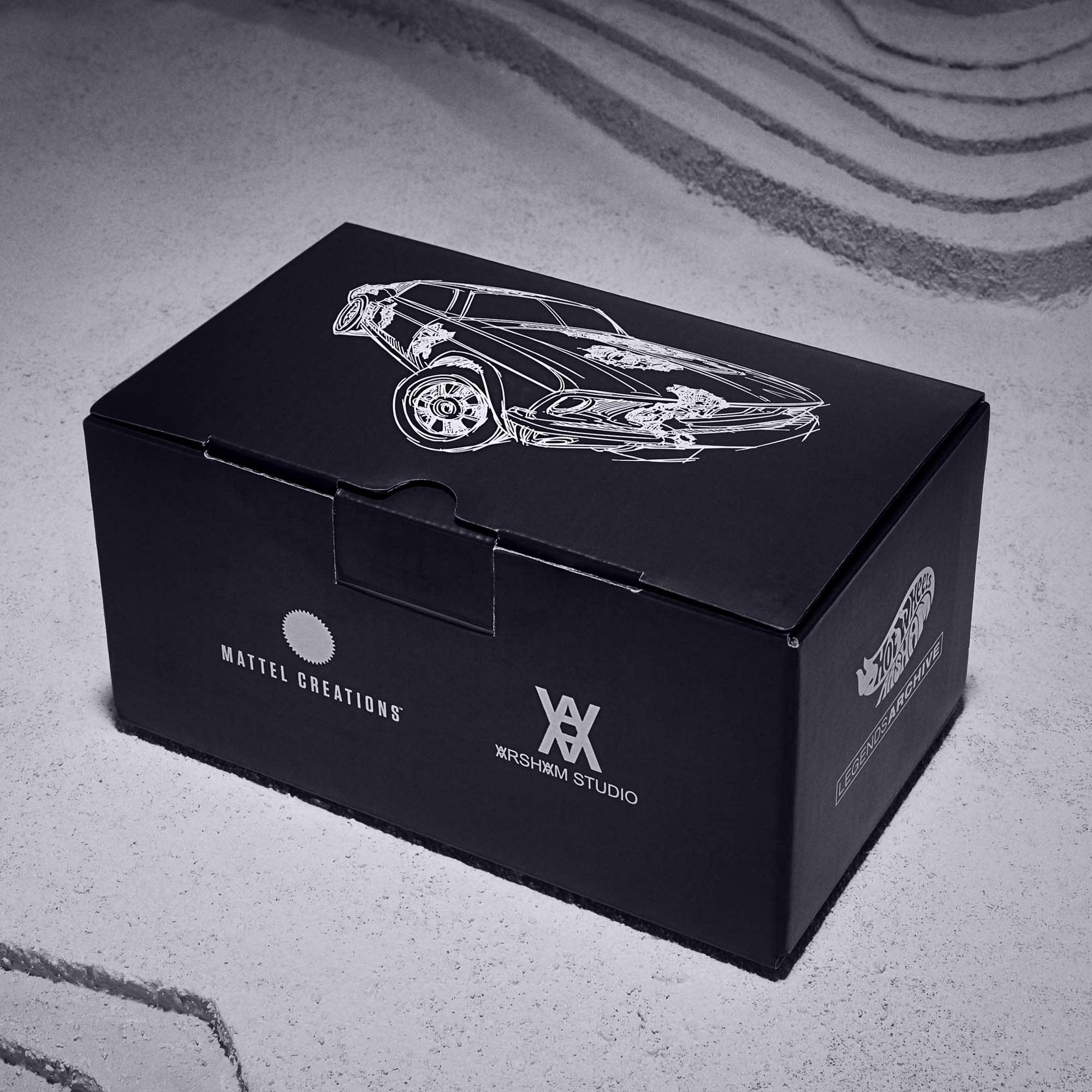 Mattel Creations Hot Wheels x Daniel Arsham Eroded Ford Mustang