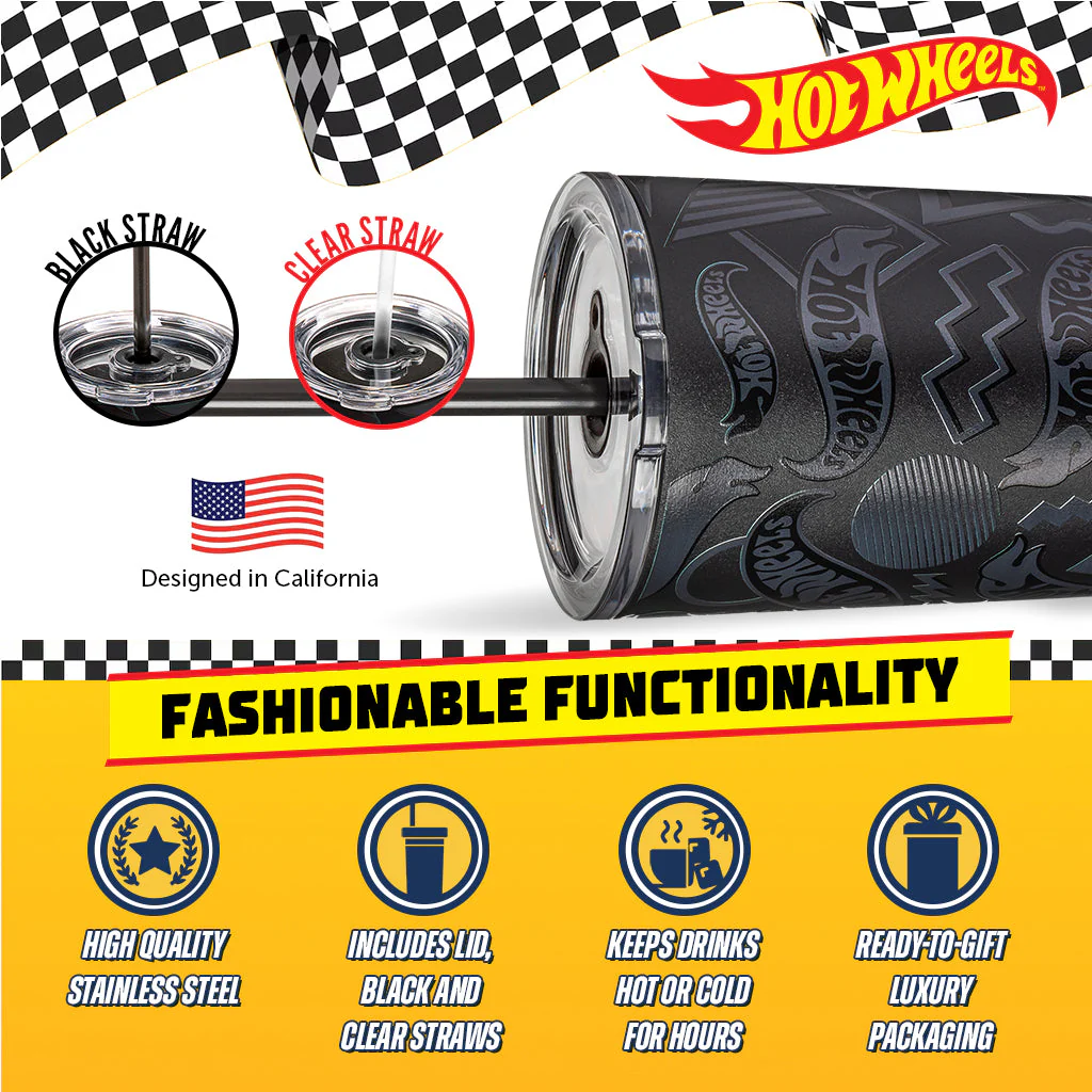 Mattel Creations Hot Wheels™ Finish Line Tumbler - 24 oz
