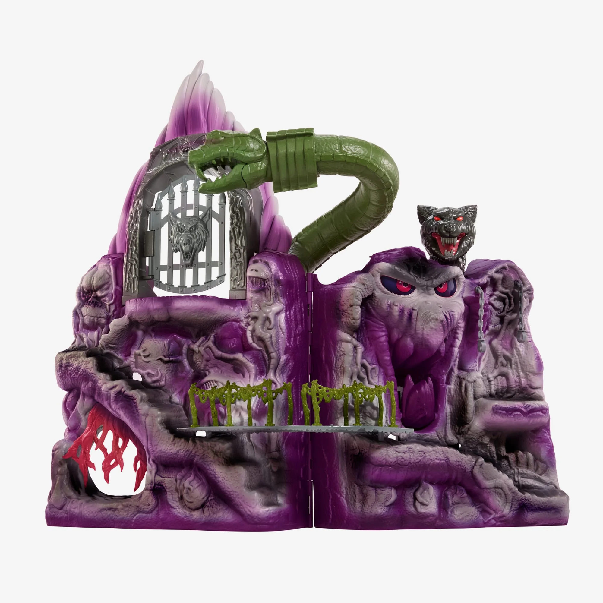 Mattel Creations Masters of the Universe Origins Snake Mountain Playset