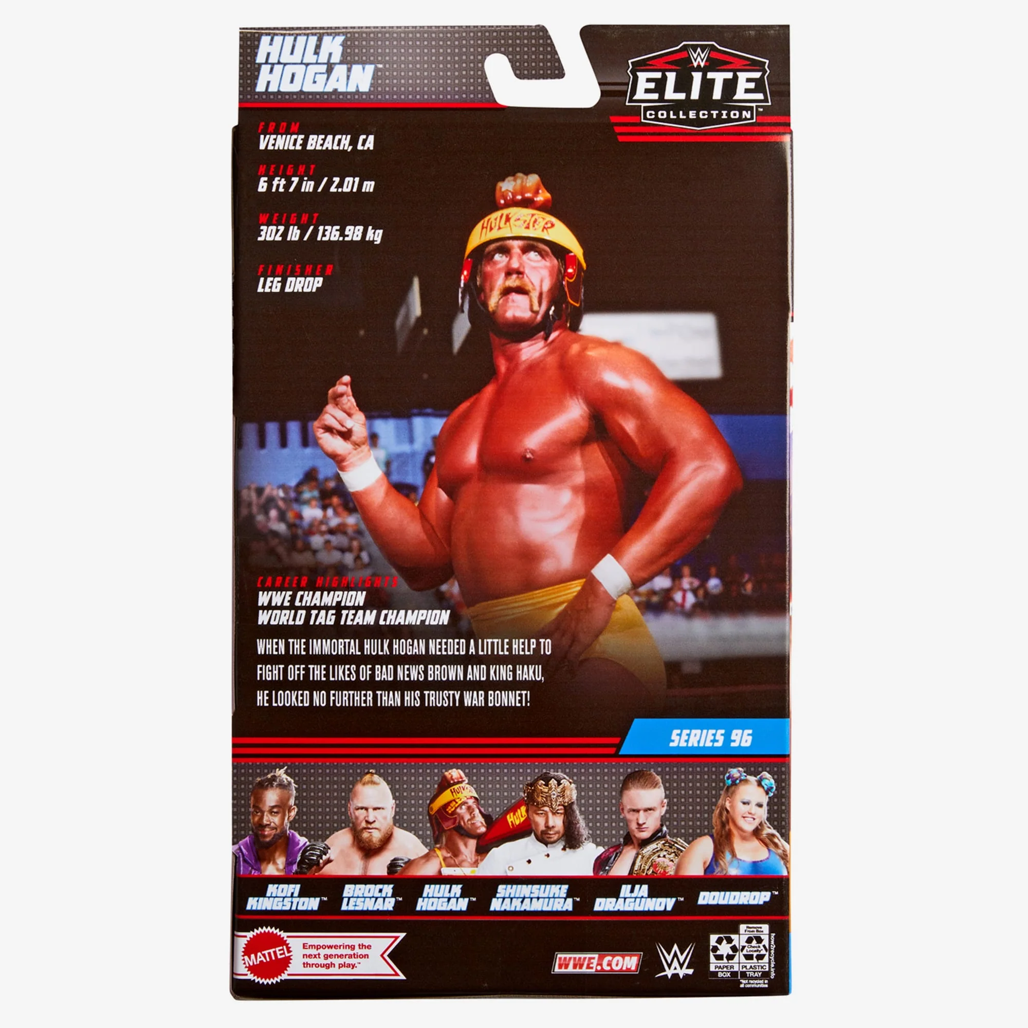 Mattel Creations WWE Hulk Hogan Elite Collection Action Figure