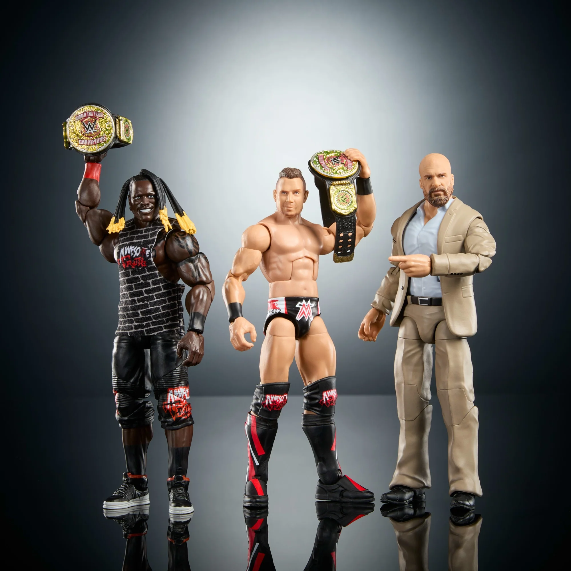 Mattel Creations WWE Awesome Truth Elite Collection 3-Pack
