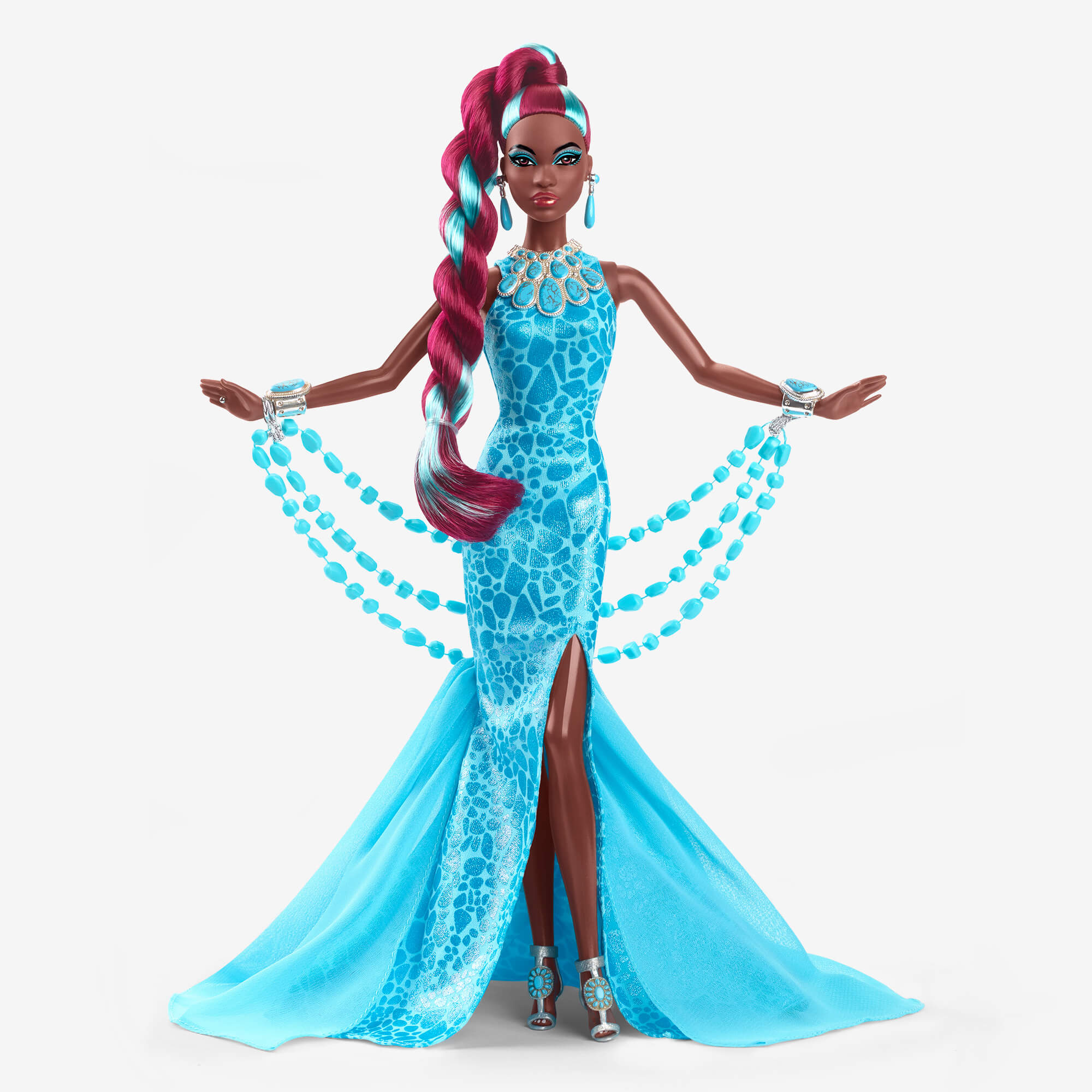 Mattel Creations Barbie Fantasy Collection Turquoise Doll
