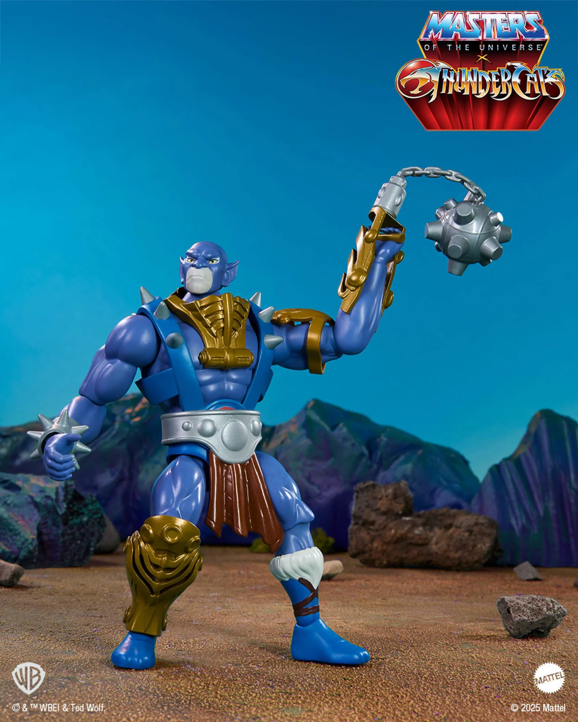 Mattel Creations Masters of the Universe Origins & ThunderCats Panthro Action Figure