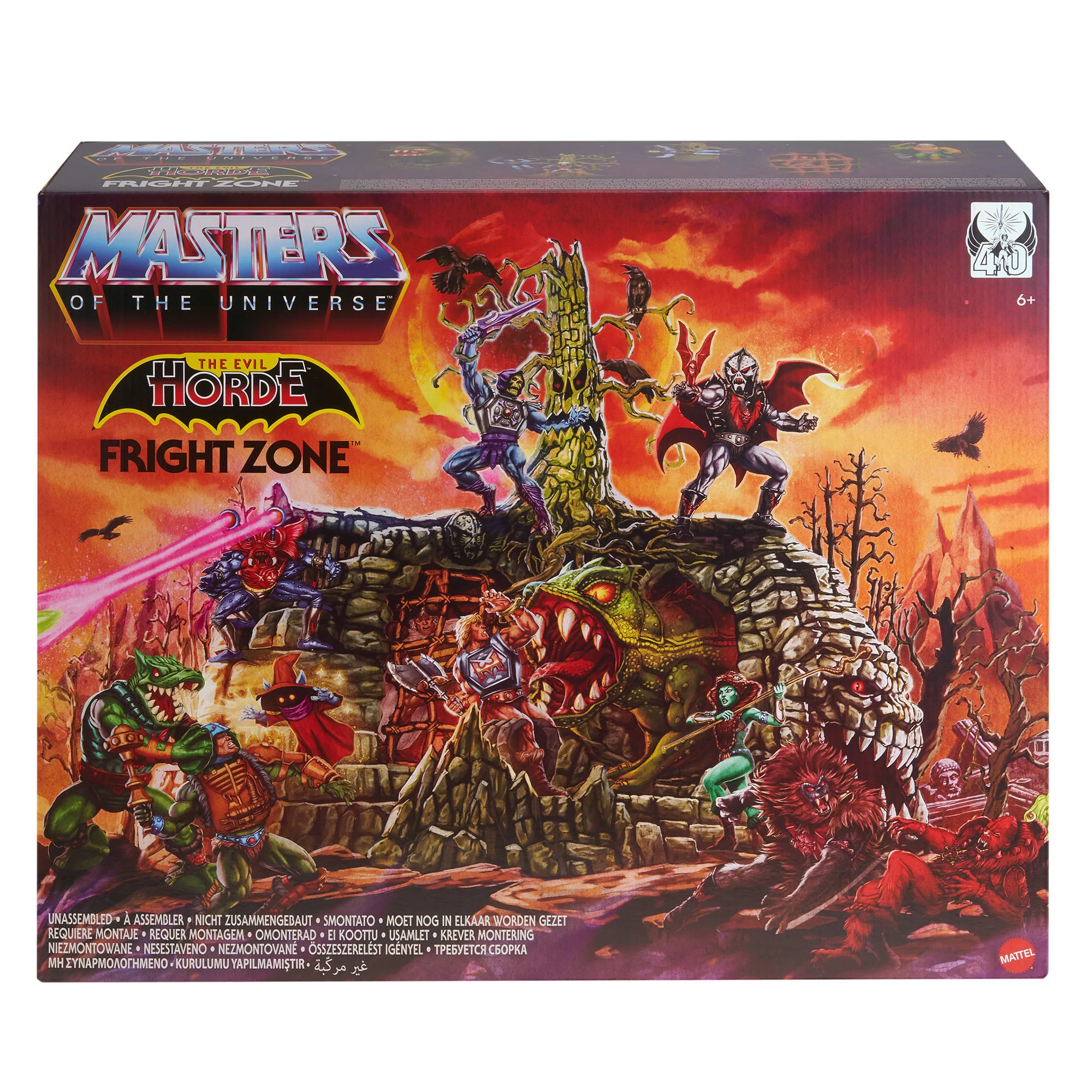Mattel Creations Masters of the Universe Origins Fright Zone Playset