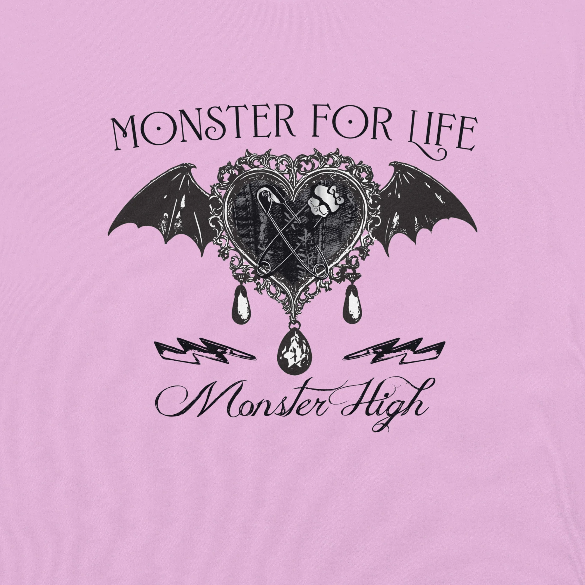 Mattel Creations Monster High Monster for Life Purple T-Shirt