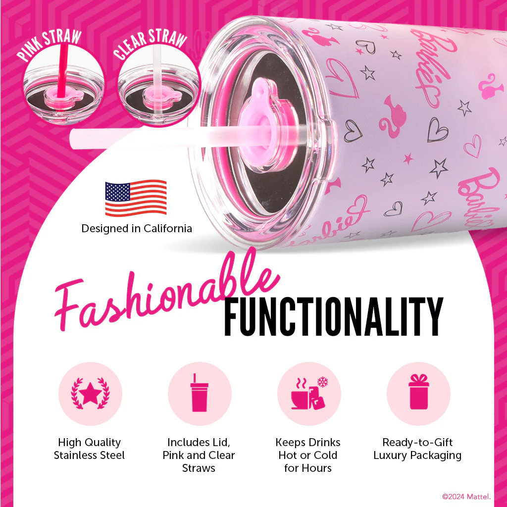 Mattel Creations Barbie™ Love Out Loud Tumbler - 24 Oz