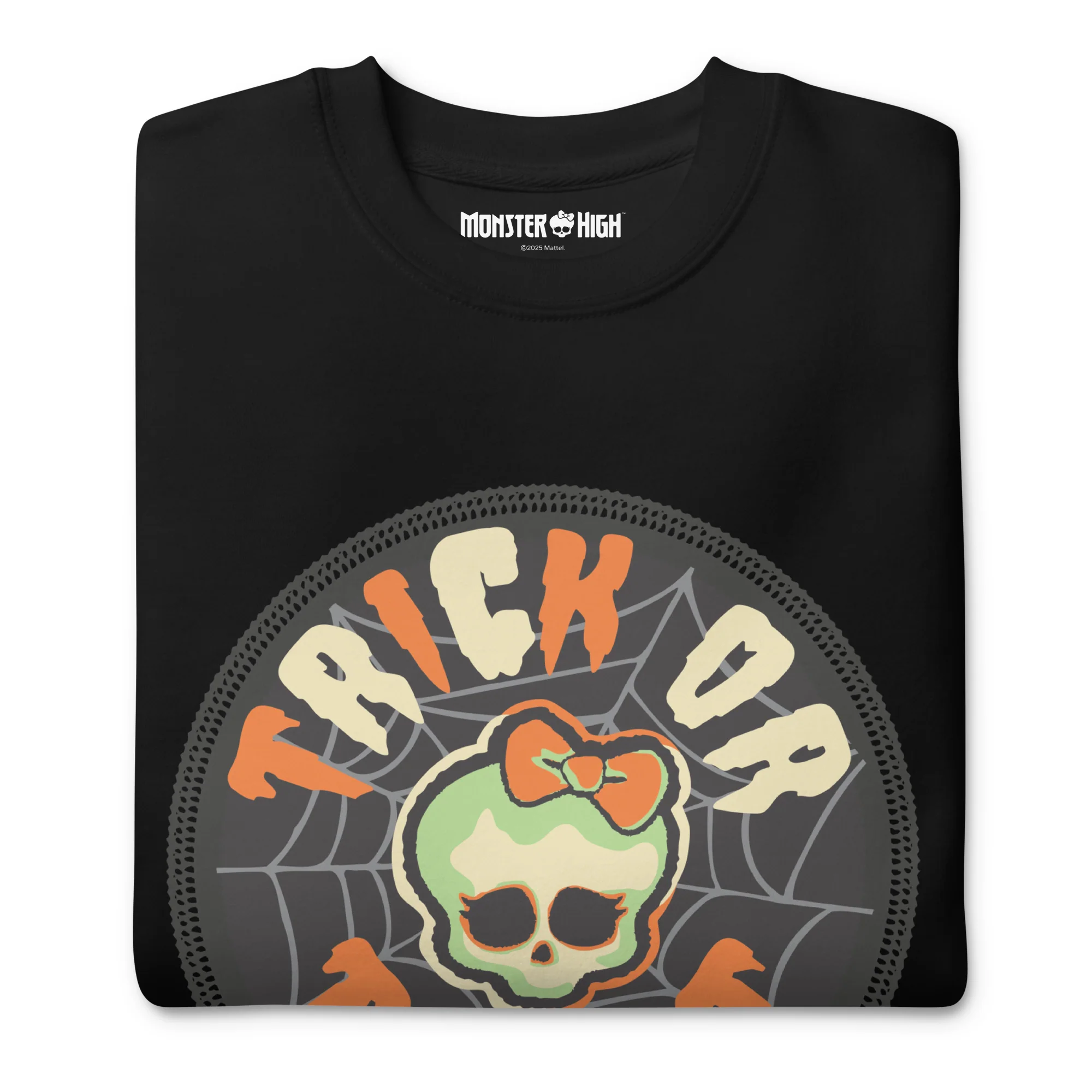 Mattel Creations Monster High Trick or Treat Black Sweatshirt